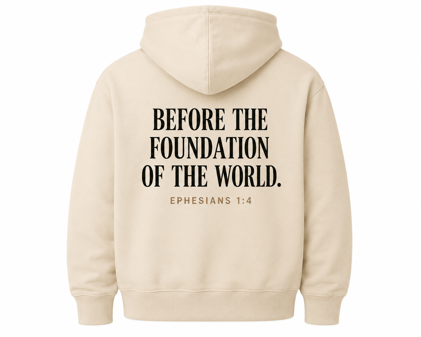 CHOSEN.™ Premium Hoodie – Cream Edition