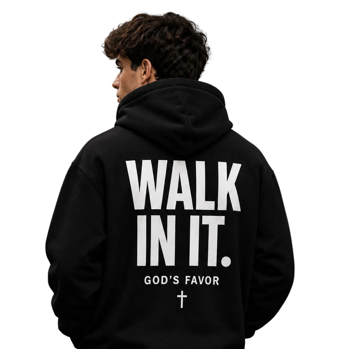 God’s Favor Classic Hoodie — Black Edition