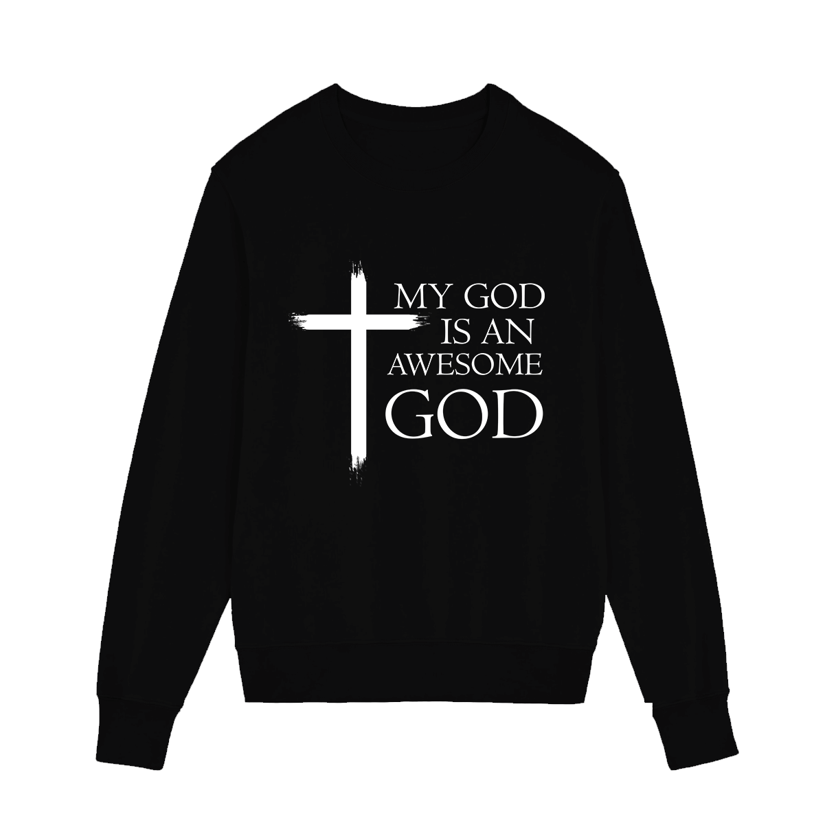 My God is an Awesome GOD Sweatshirt (Youth Collection)