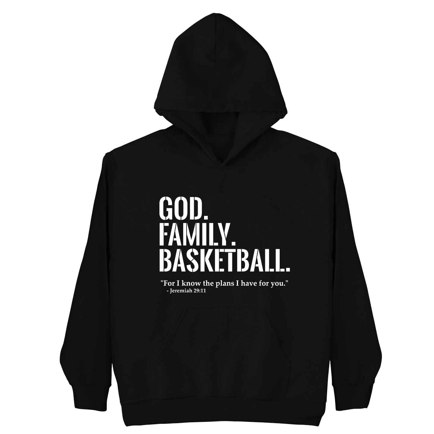 God. Family. Basketball. Hoodie (Youth Collection)