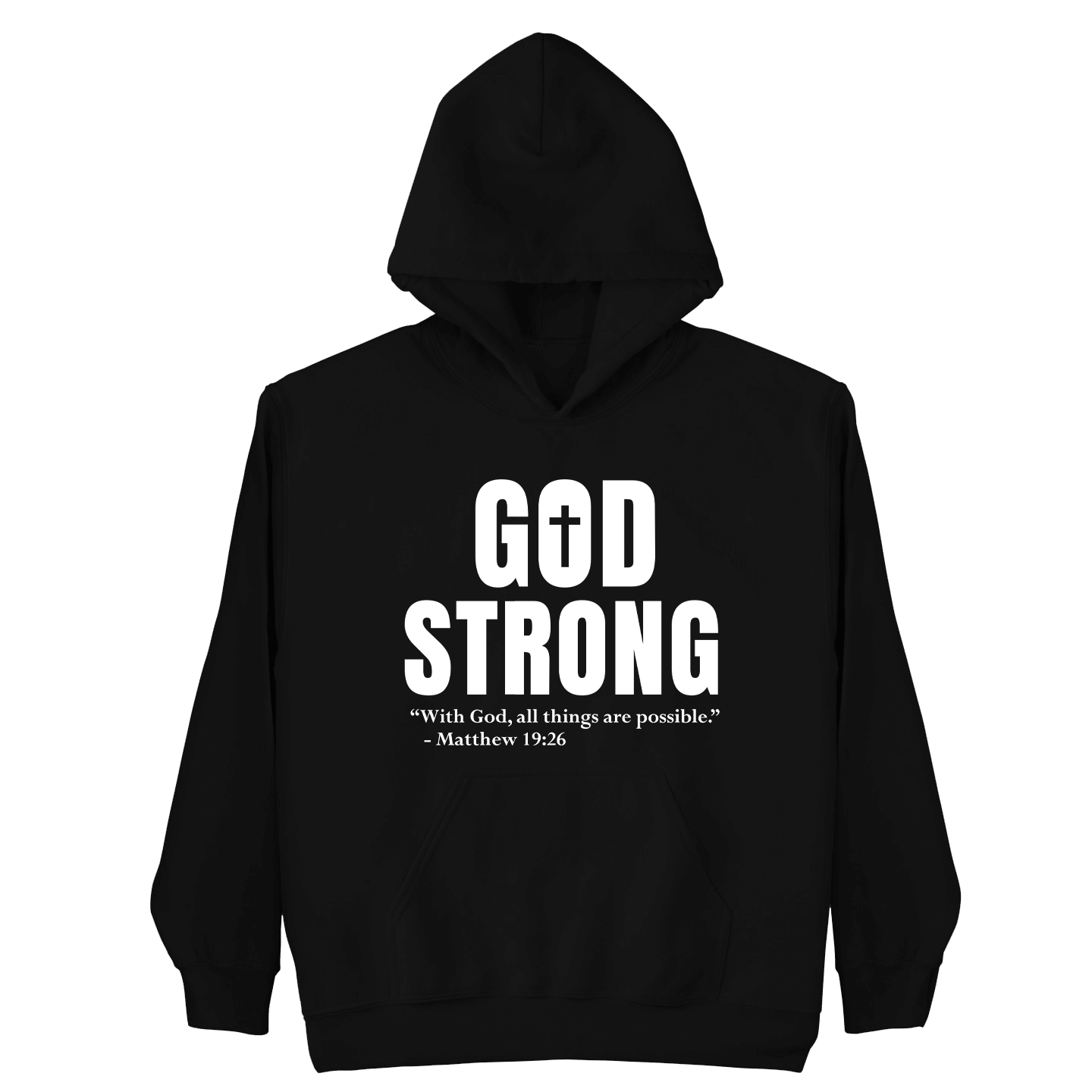 God Strong Hoodie (Youth Collection)