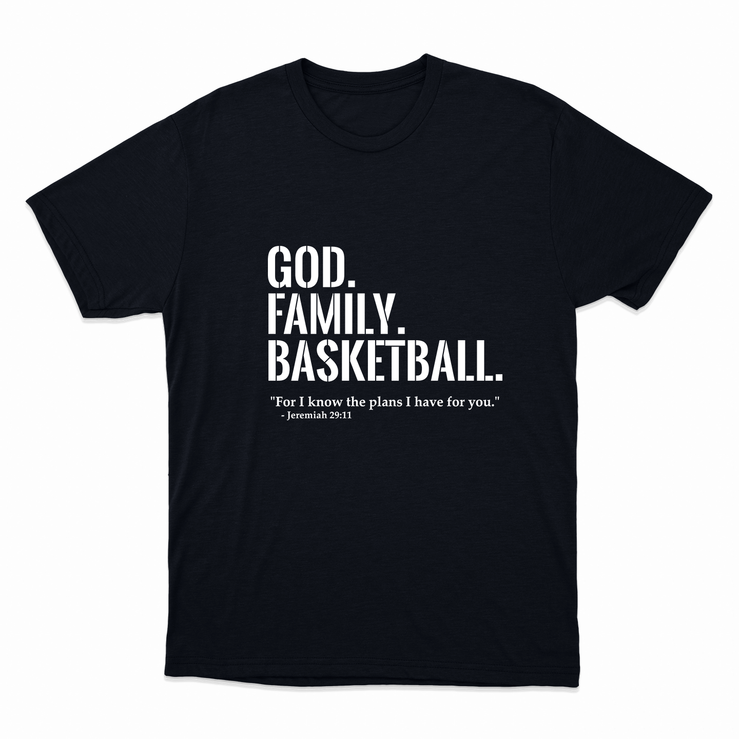 God. Family. Basketball. T-Shirt (Youth Collection)