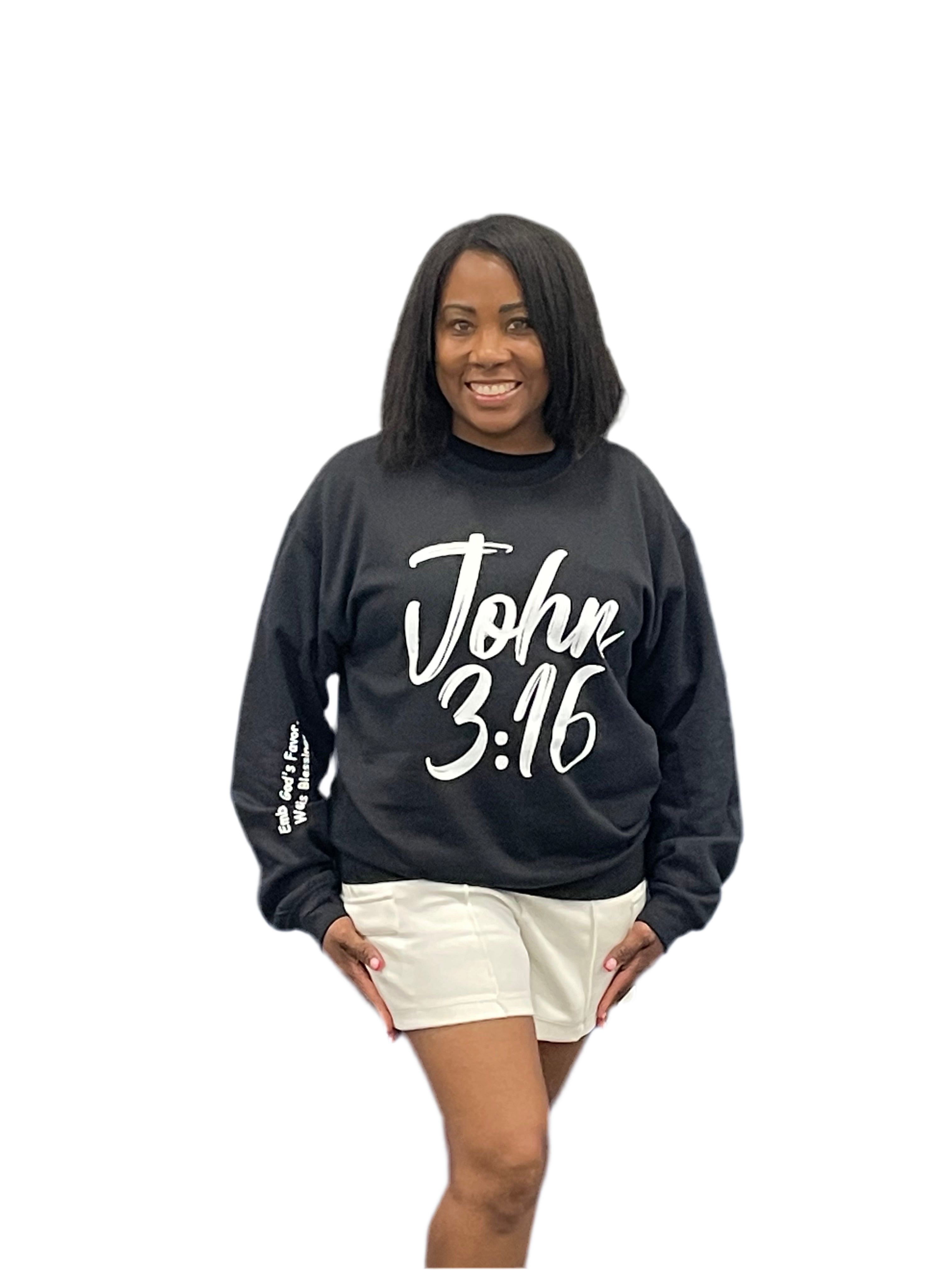John - 3:16 Sweatshirt (Youth Collection)