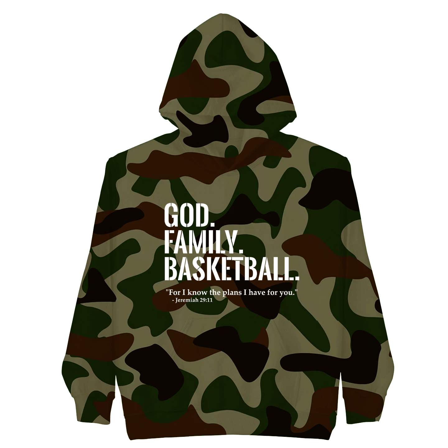 God. Family. Basketball. Hoodie (Youth Collection)