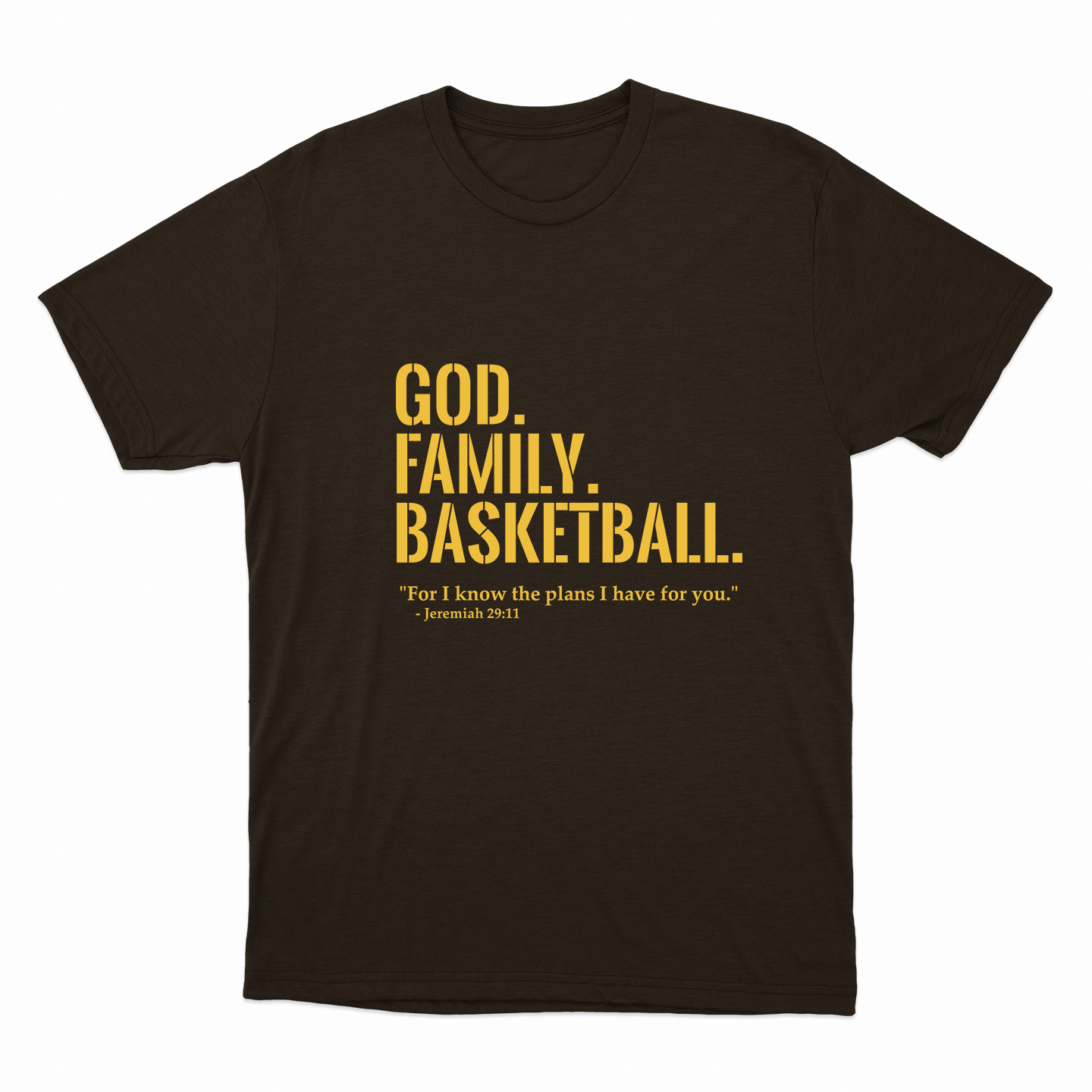 God. Family. Basketball. T-Shirt (Youth Collection)
