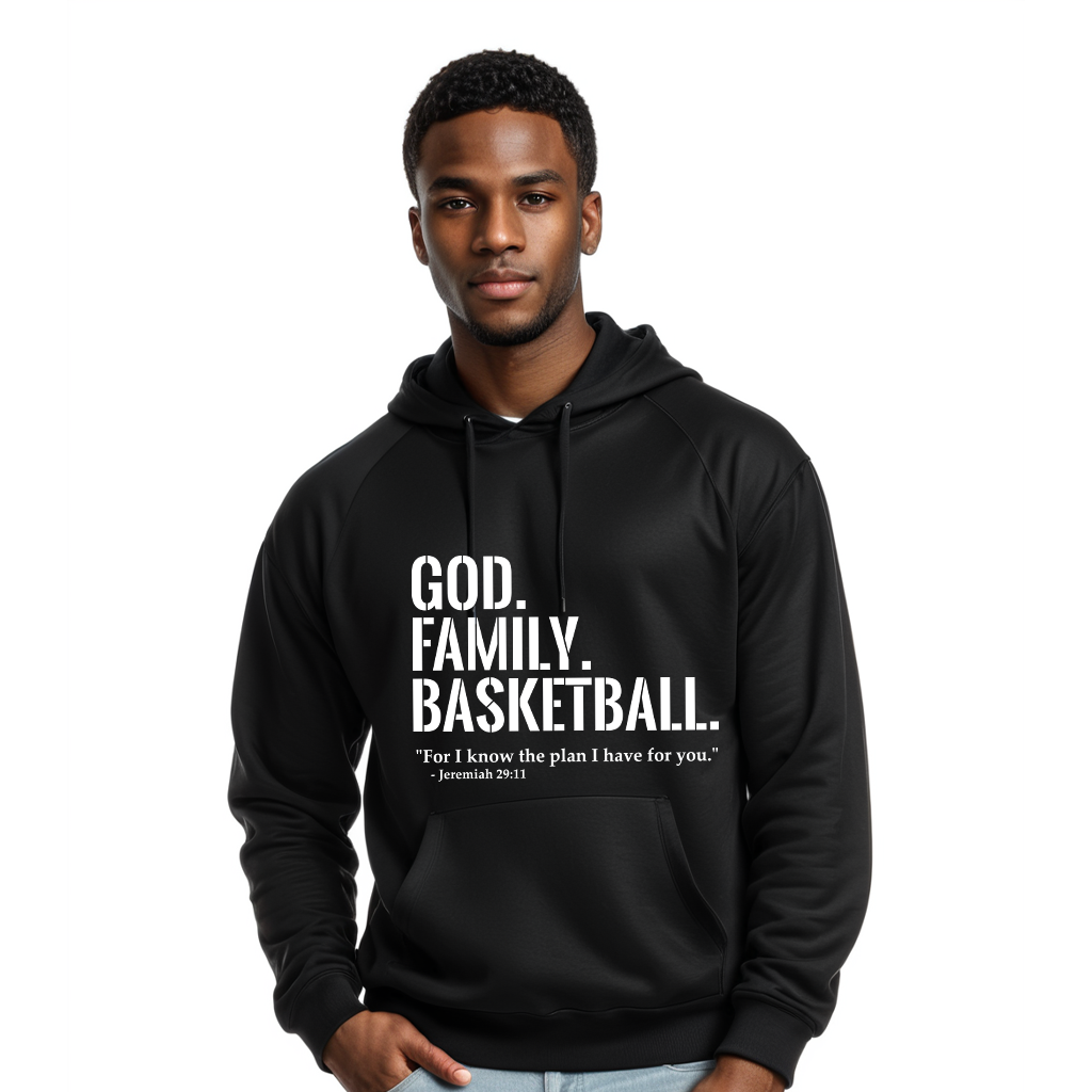 God. Family. Basketball. Hoodie (Youth Collection)