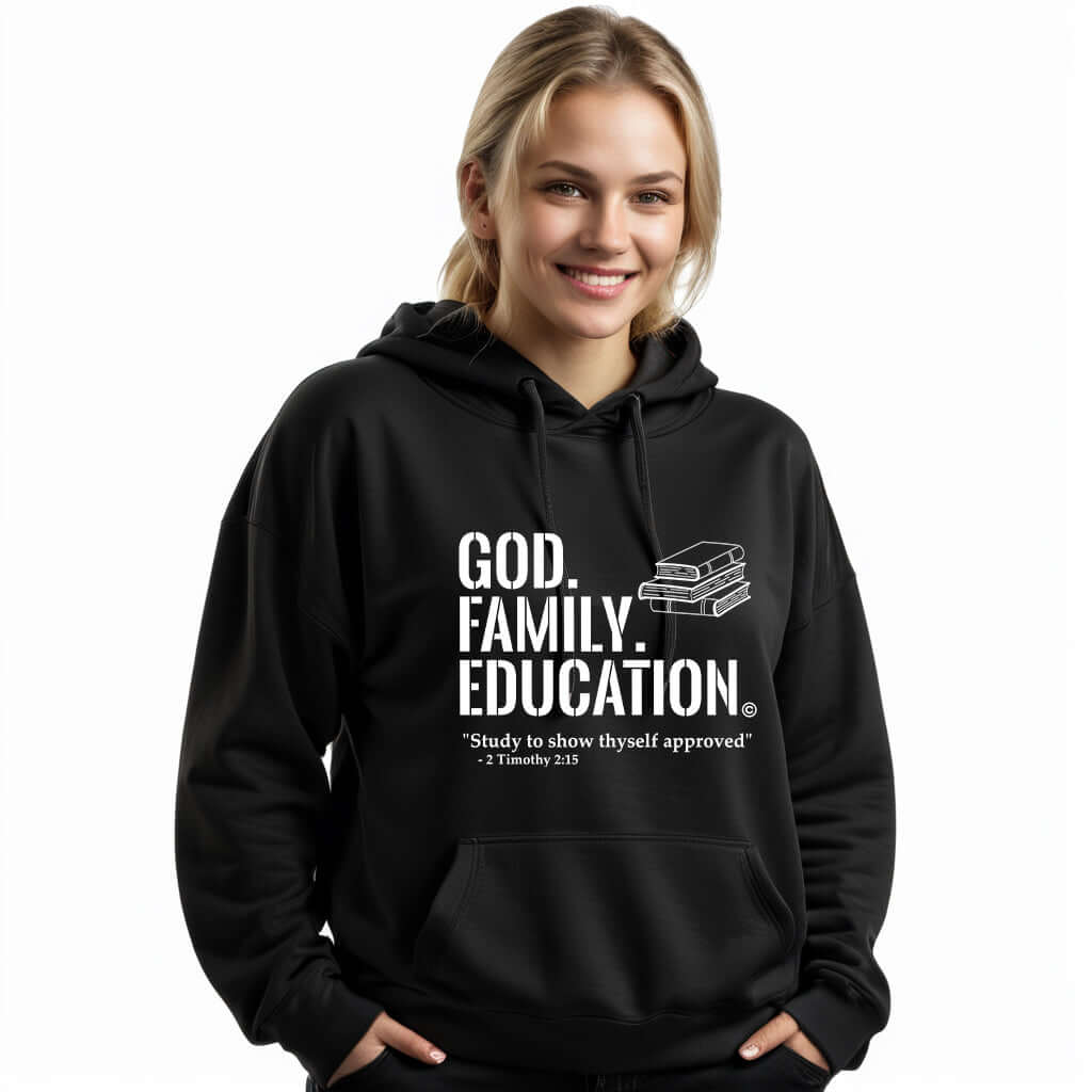 God. Family. Education Hoodie (Youth Collection)