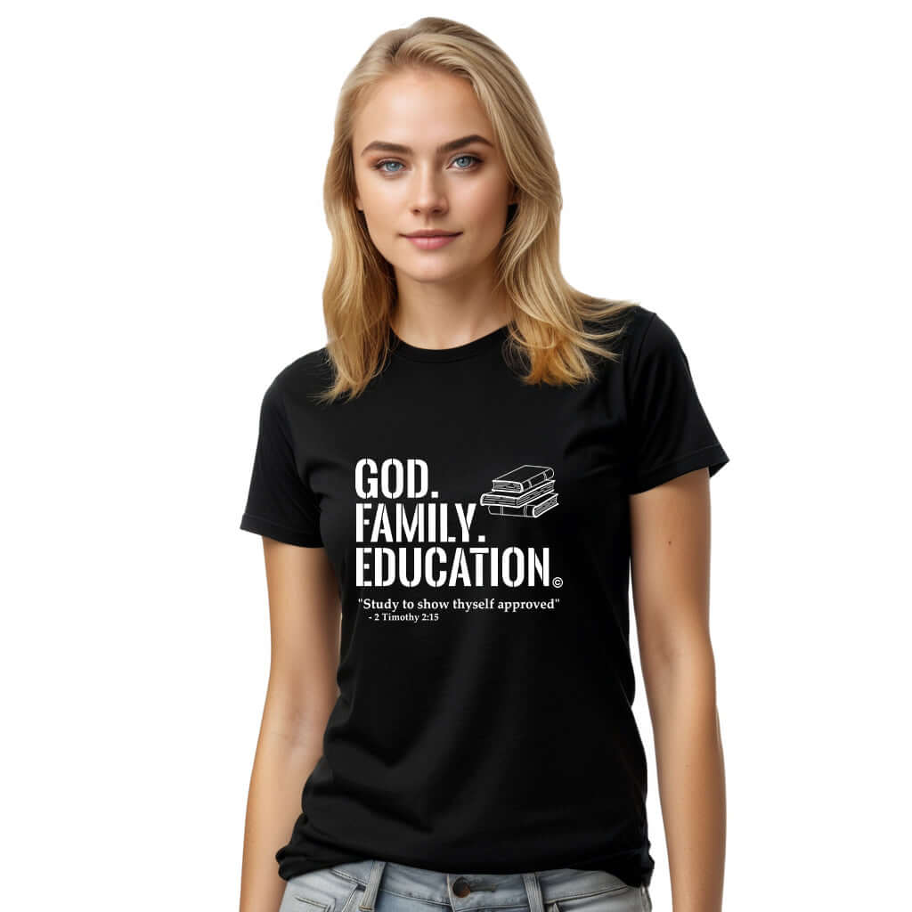 God. Family. Education. T-Shirt (Youth Collection)