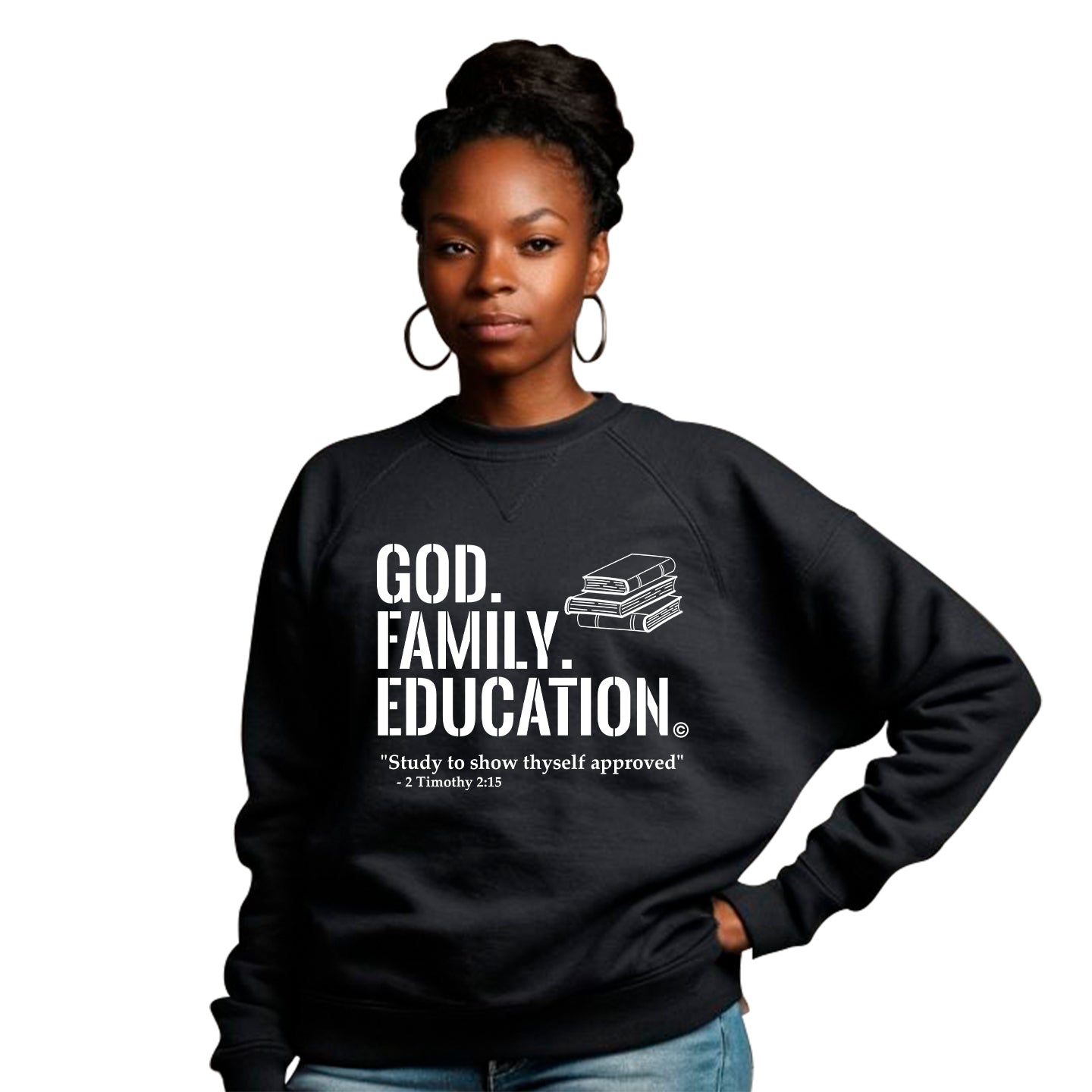 God. Family. Education. Sweatshirt (Youth Collection)