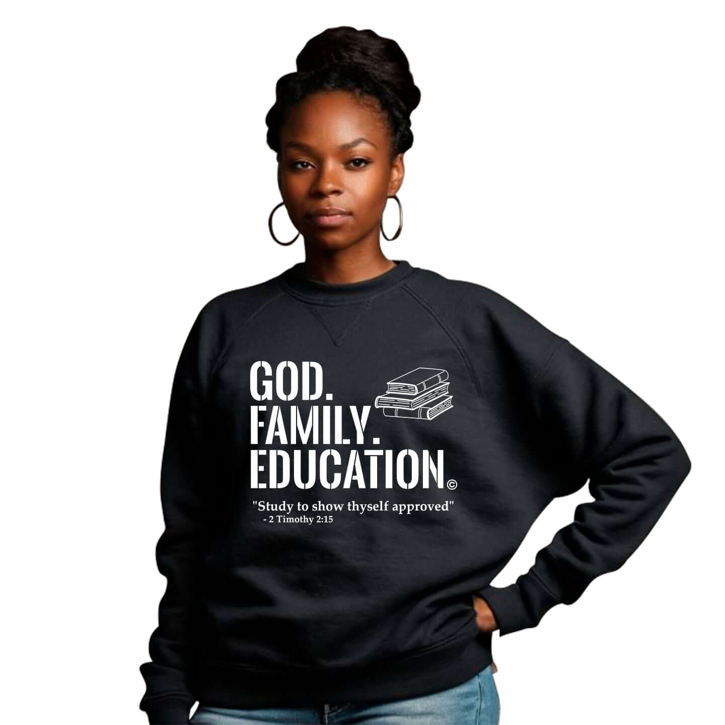 God. Family. Education. Sweatshirt (Youth Collection)