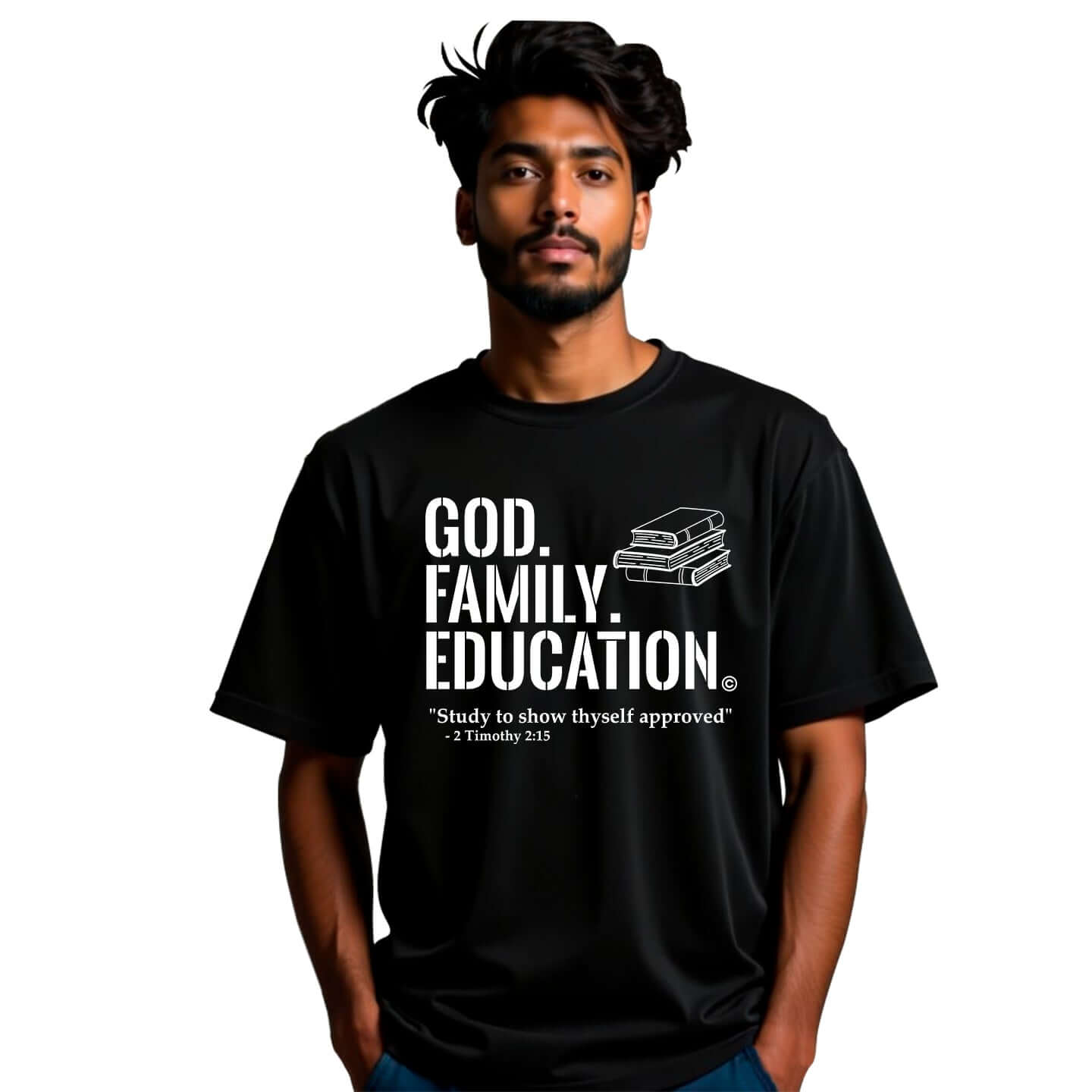 God. Family. Education. T-Shirt (Youth Collection)