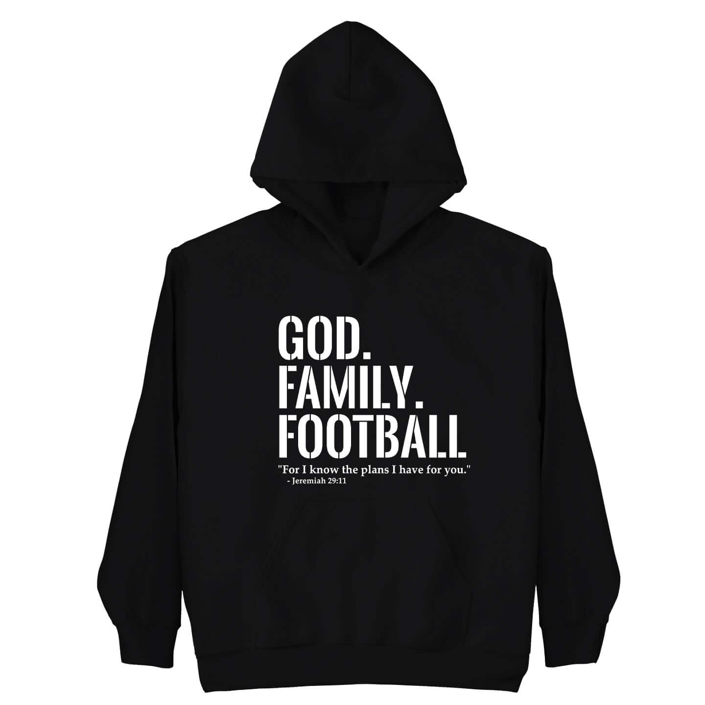 God. Family. Football. Hoodie (Youth Collection)