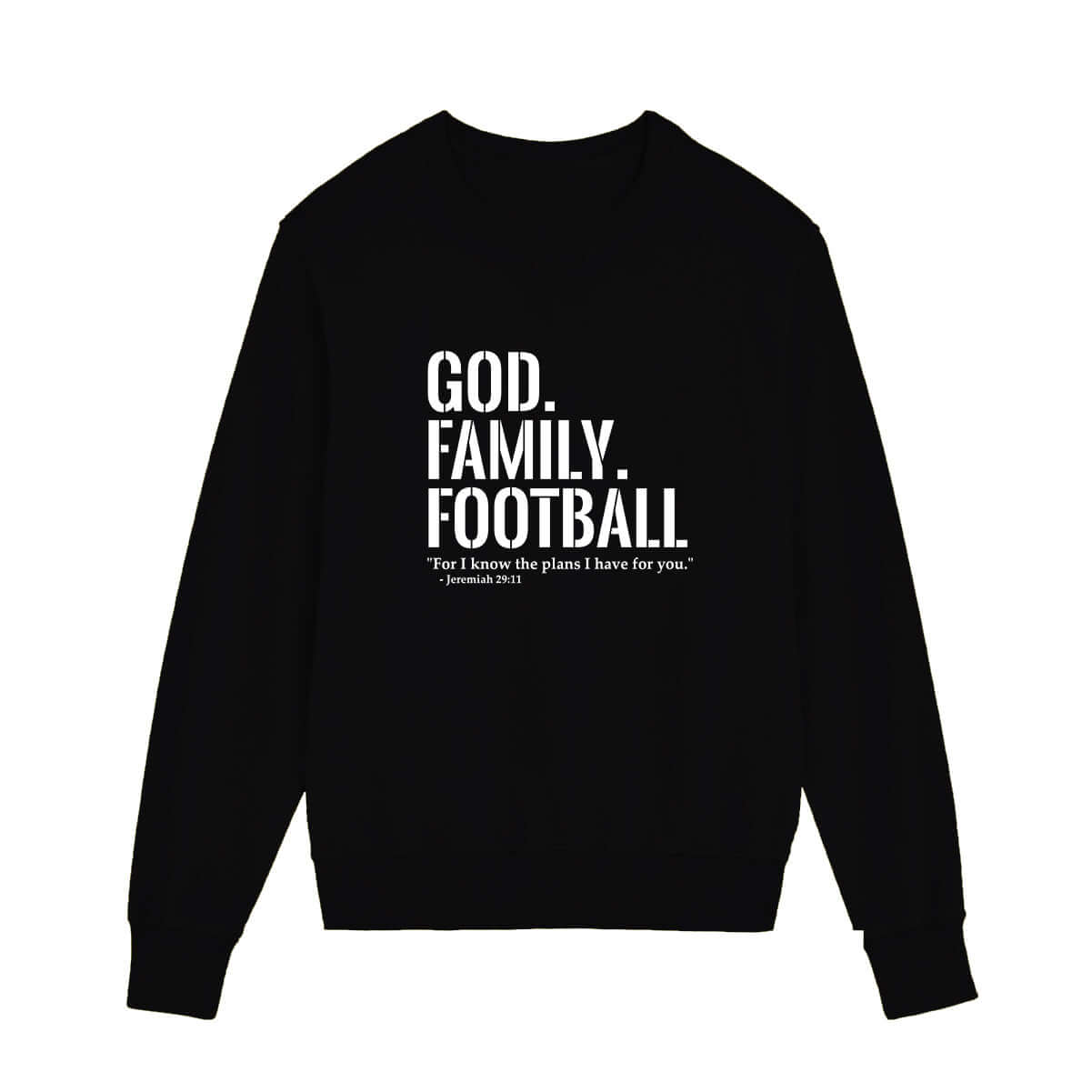 God. Family. Football. Sweatshirt (Youth Collection)
