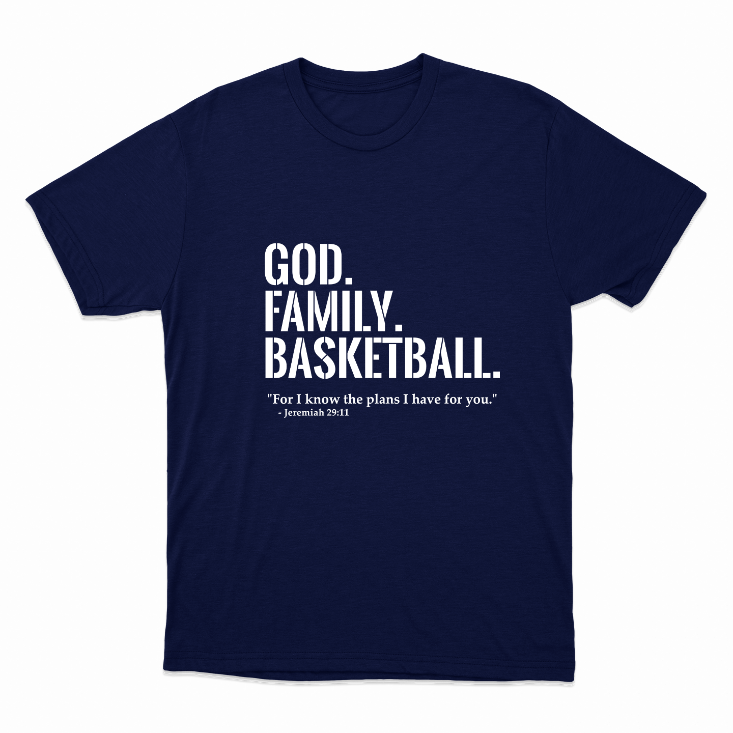 God. Family. Basketball. T-Shirt (Youth Collection)