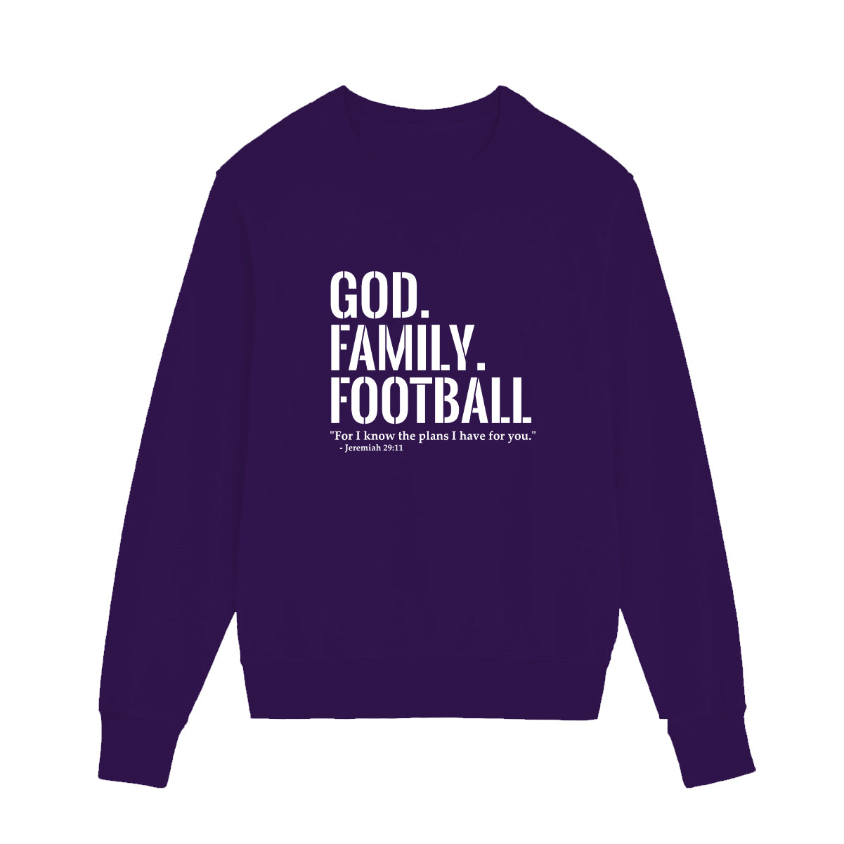 God. Family. Football. Sweatshirt (Youth Collection)