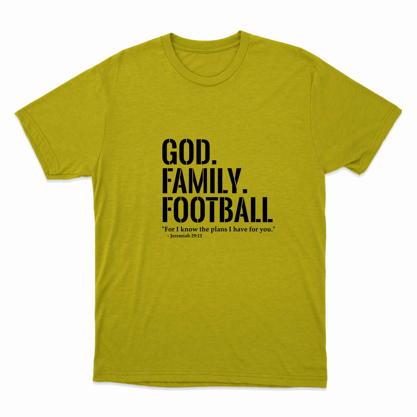 God. Family. Football. T-Shirt (Youth Collection)