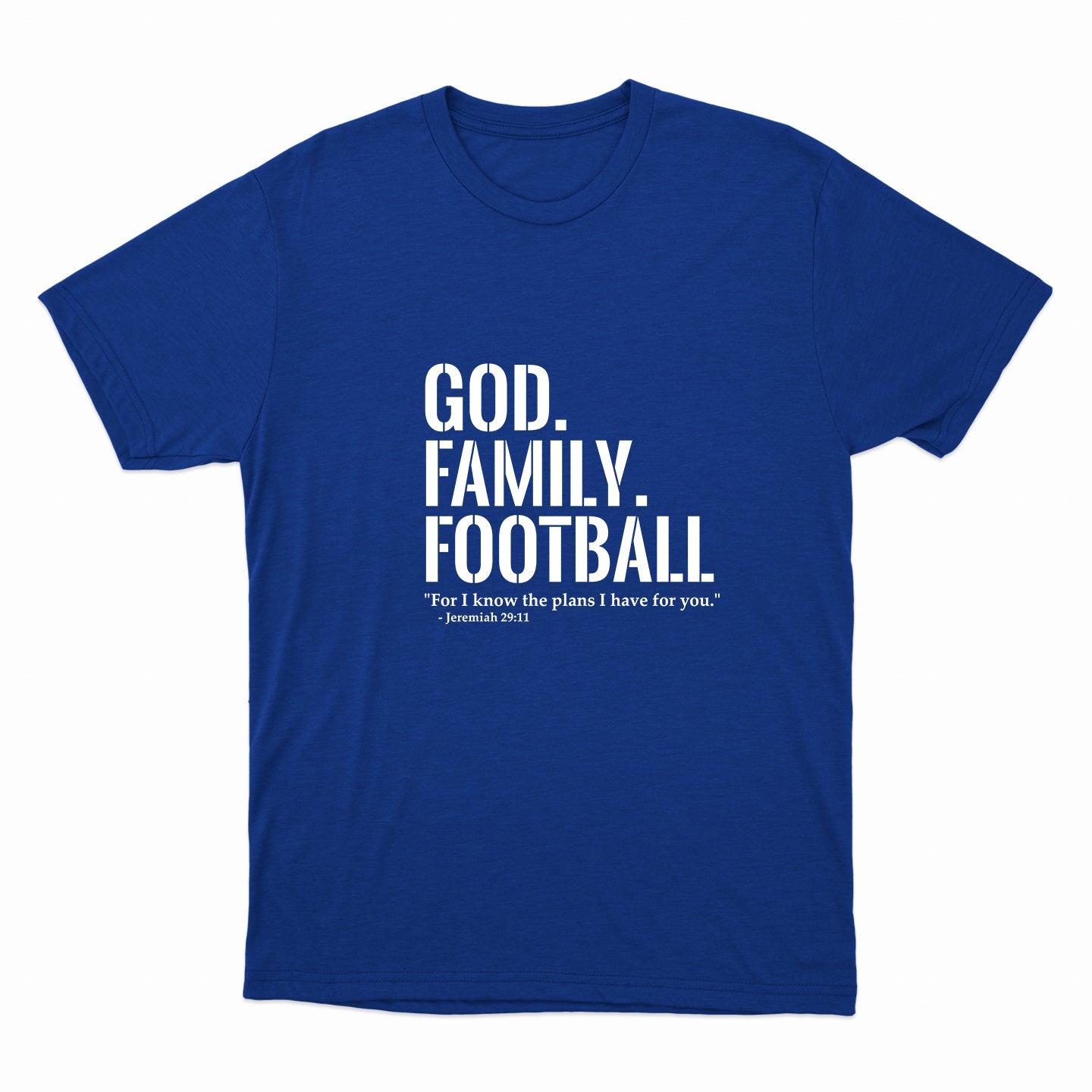 God. Family. Football. T-Shirt (Youth Collection)
