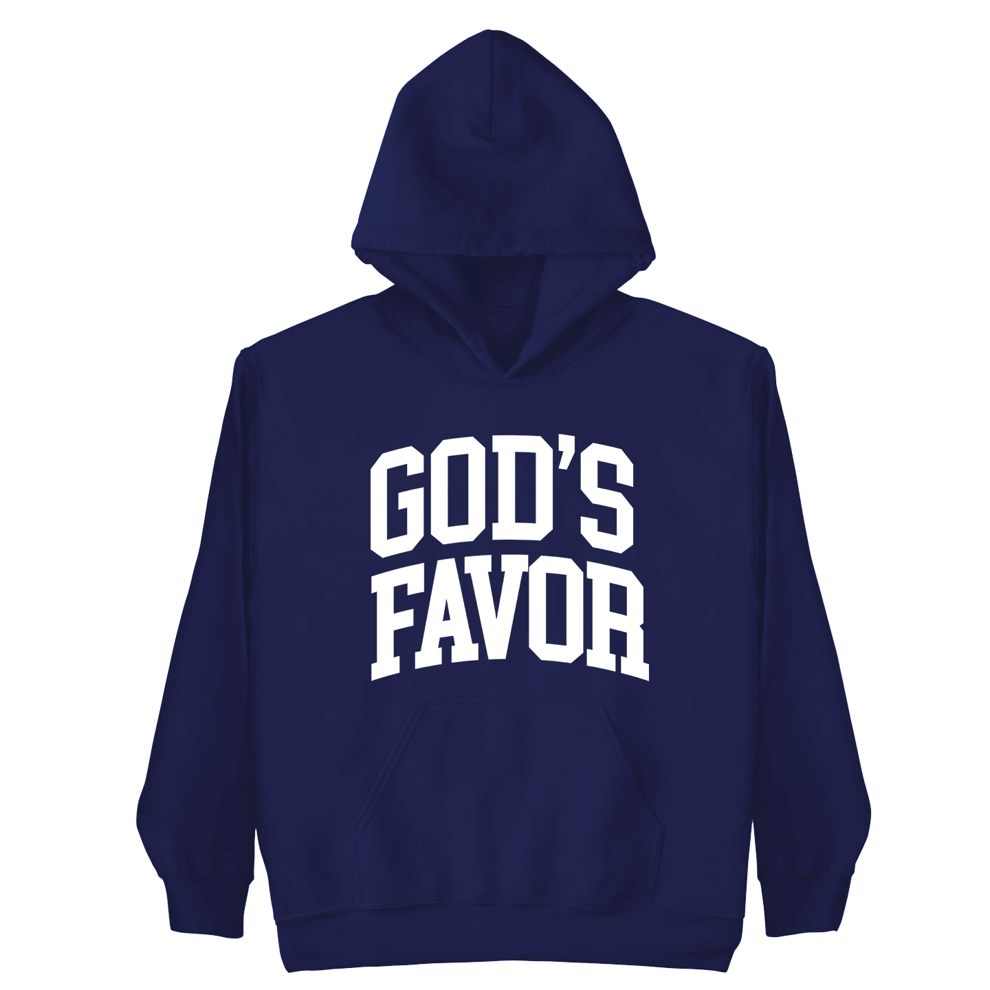 God’s Favor Hoodies Royal Blue | White lettering