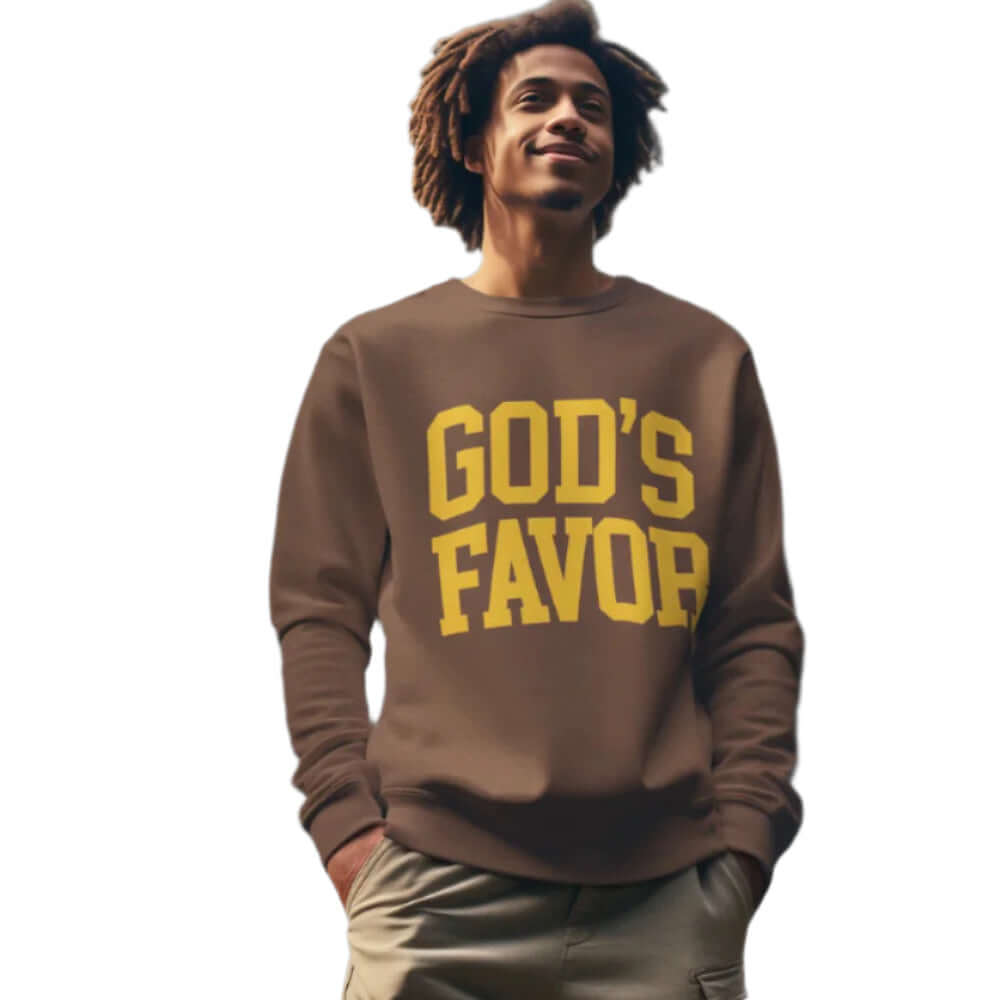 God's Favor Sweatshirt (Greek Collection)
