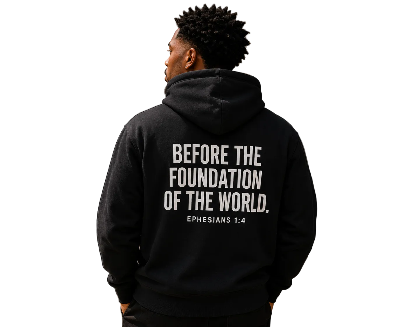 CHOSEN.™ Premium Hoodie – Black Edition