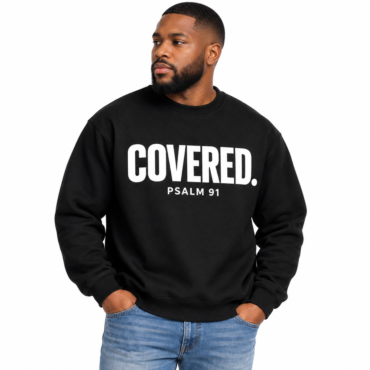 COVERED.™ Premium Crewneck