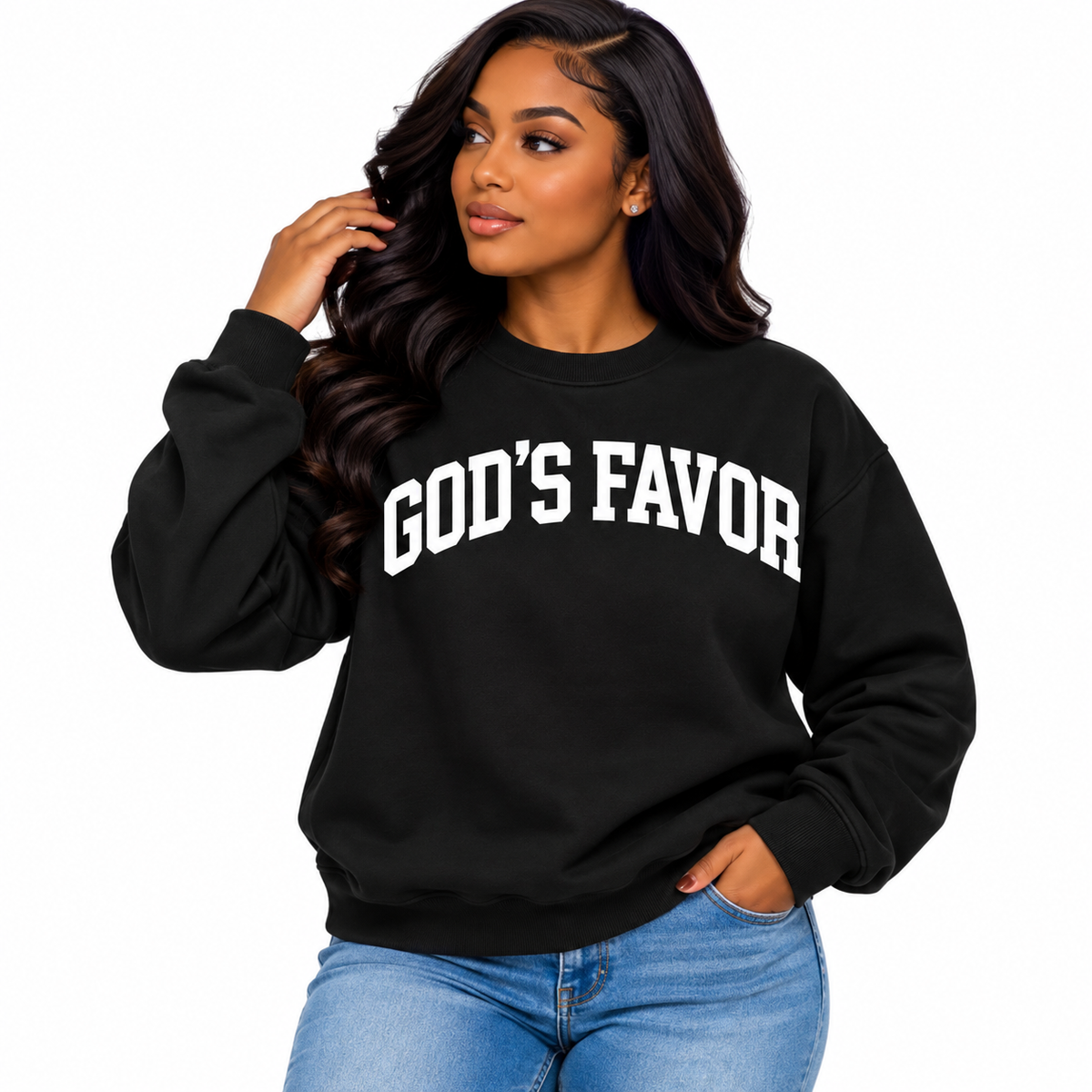 Walk In It Premium Crewneck