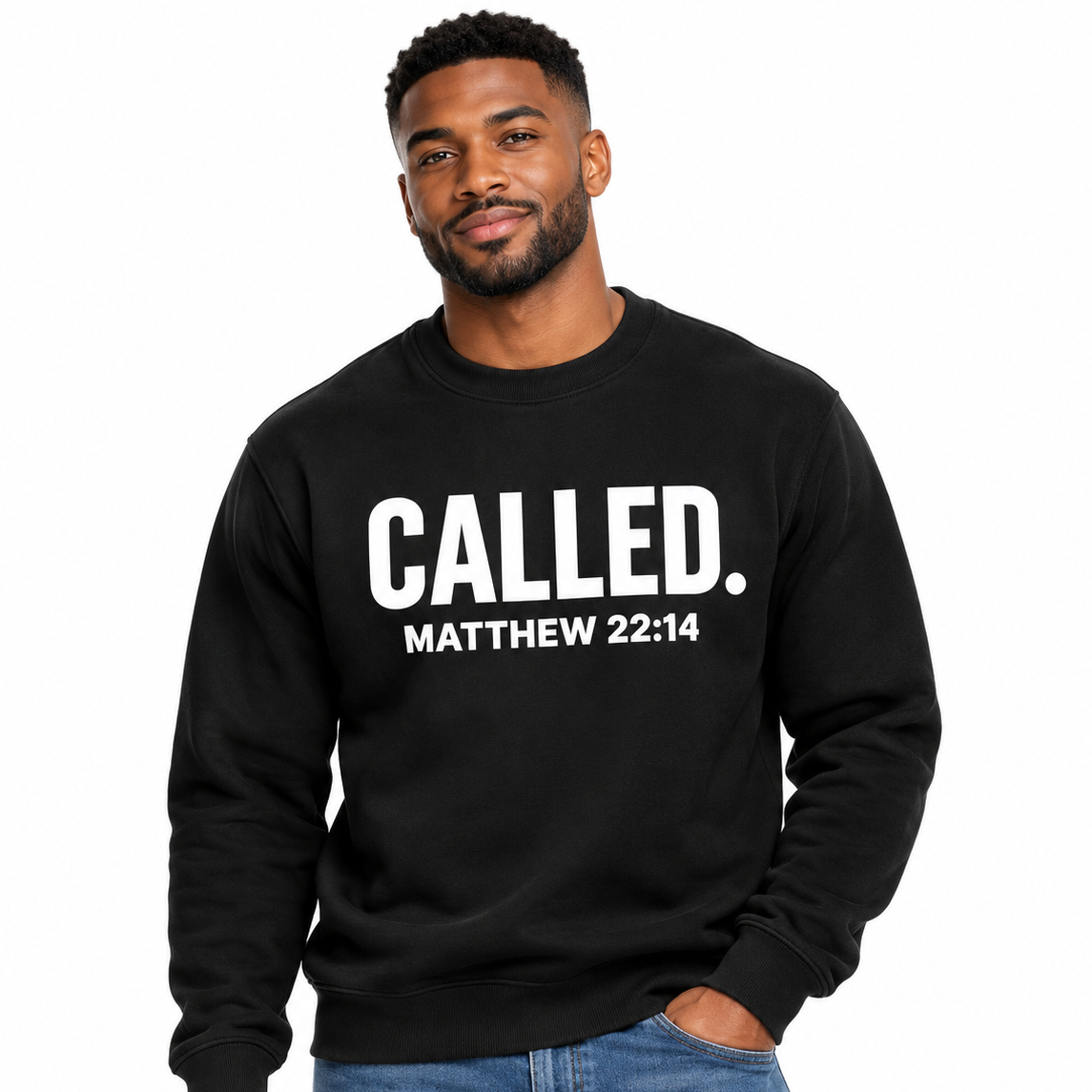 CALLED. - Crewneck Matthew 22:14