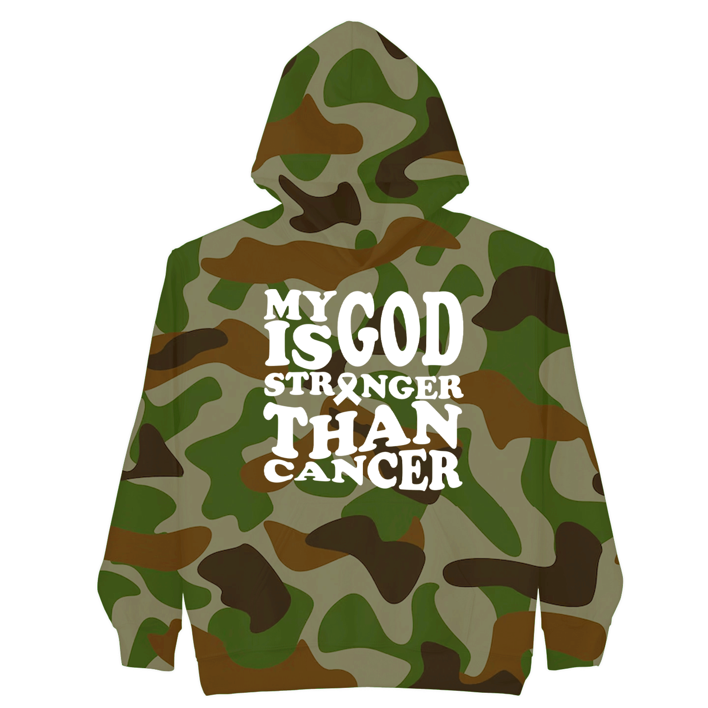 My God is Stronger than Cancer Hoodie