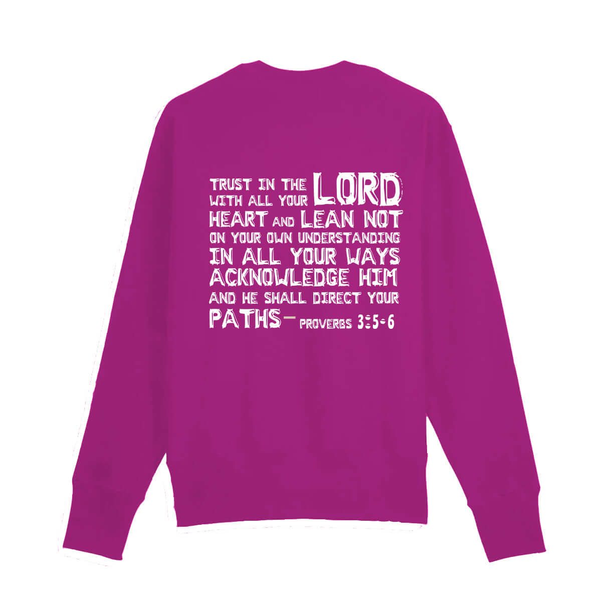 Proverbs 3:5-6 Sweashirt (Youth Collection)