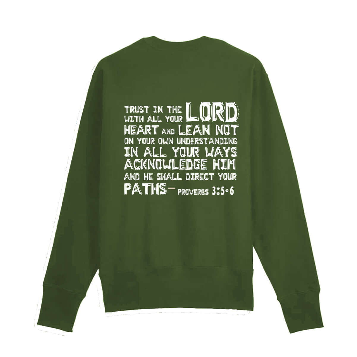 Proverbs 3:5-6 Sweashirt (Youth Collection)