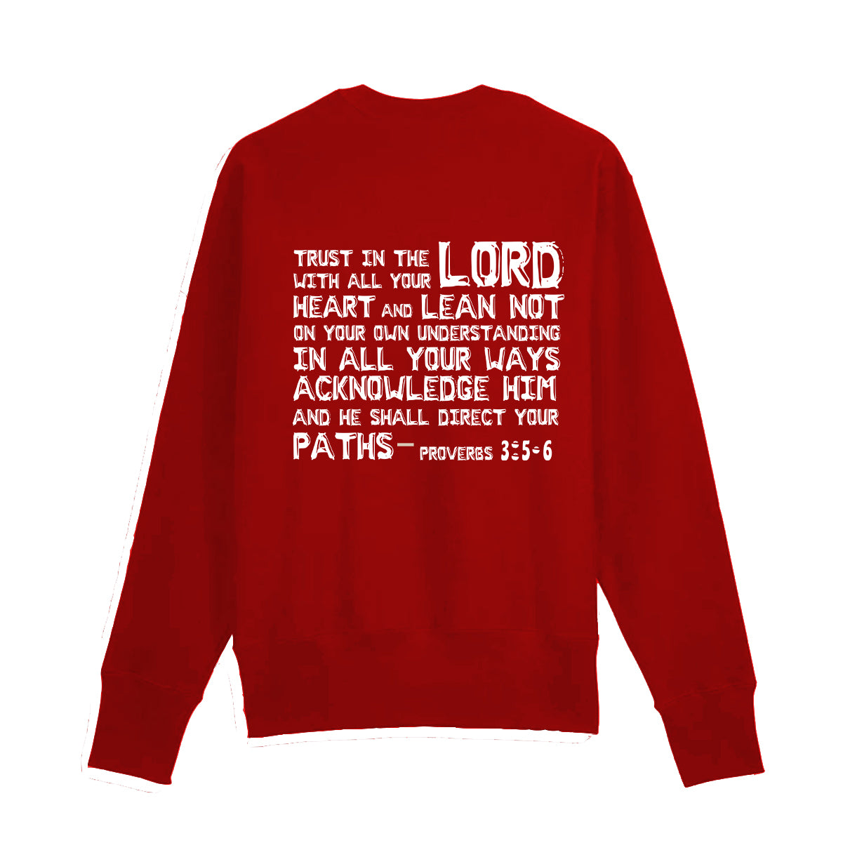 Proverbs 3:5-6 Sweashirt (Youth Collection)