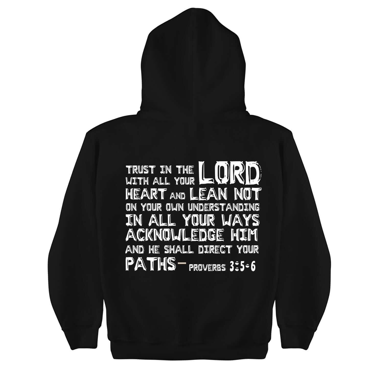 Proverbs 3:5-6 Hoodie (Youth Collection)