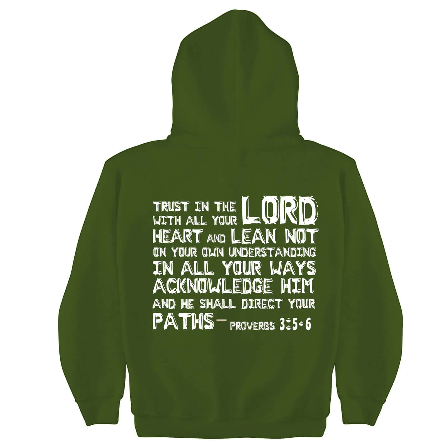 Proverbs 3:5-6 Hoodie (Youth Collection)