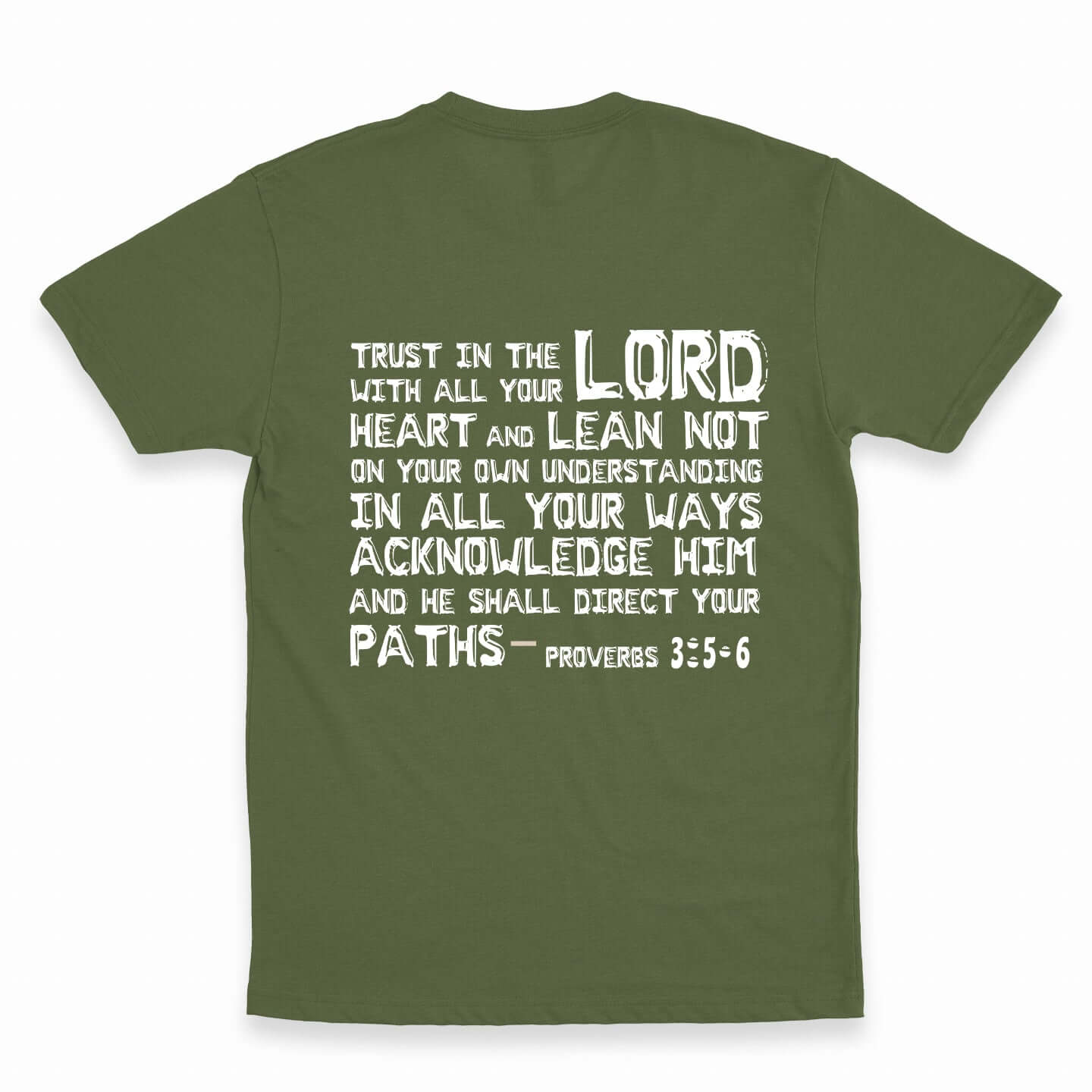 Proverbs 3:5-6 T-Shirt (Youth Collection)