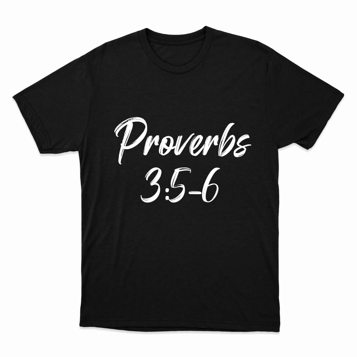 Proverbs 3:5-6 T-Shirt (Youth Collection)