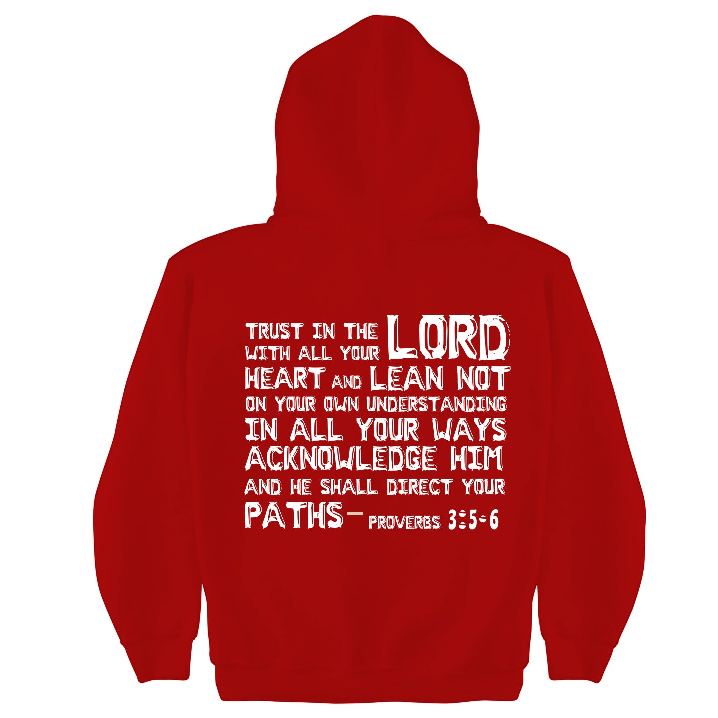 Proverbs 3:5-6 Hoodie (Youth Collection)