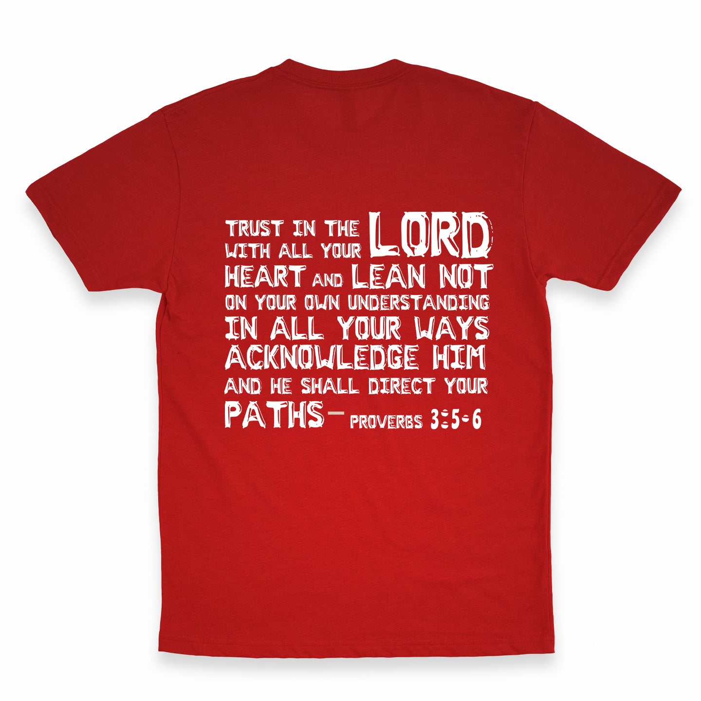Proverbs 3:5-6 T-Shirt (Youth Collection)