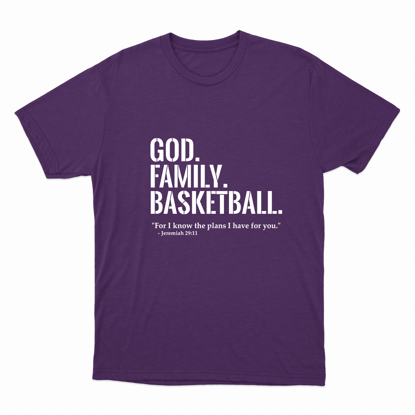 God. Family. Basketball. T-Shirt (Youth Collection)