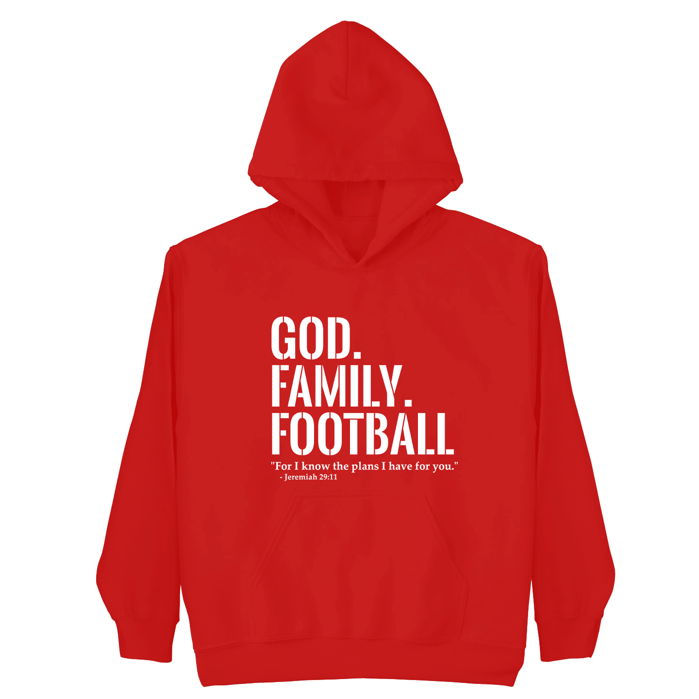 God. Family. Football. Hoodie (Youth Collection)