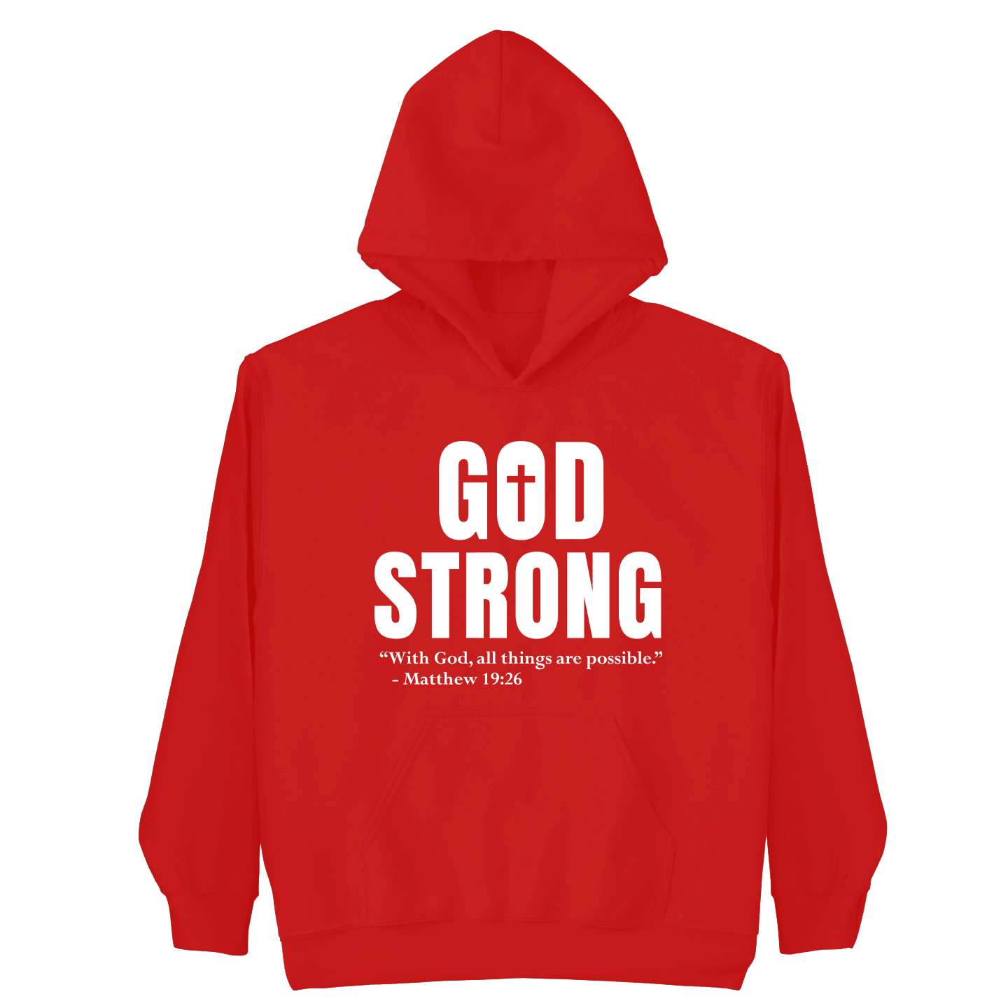 God Strong Hoodie (Youth Collection)