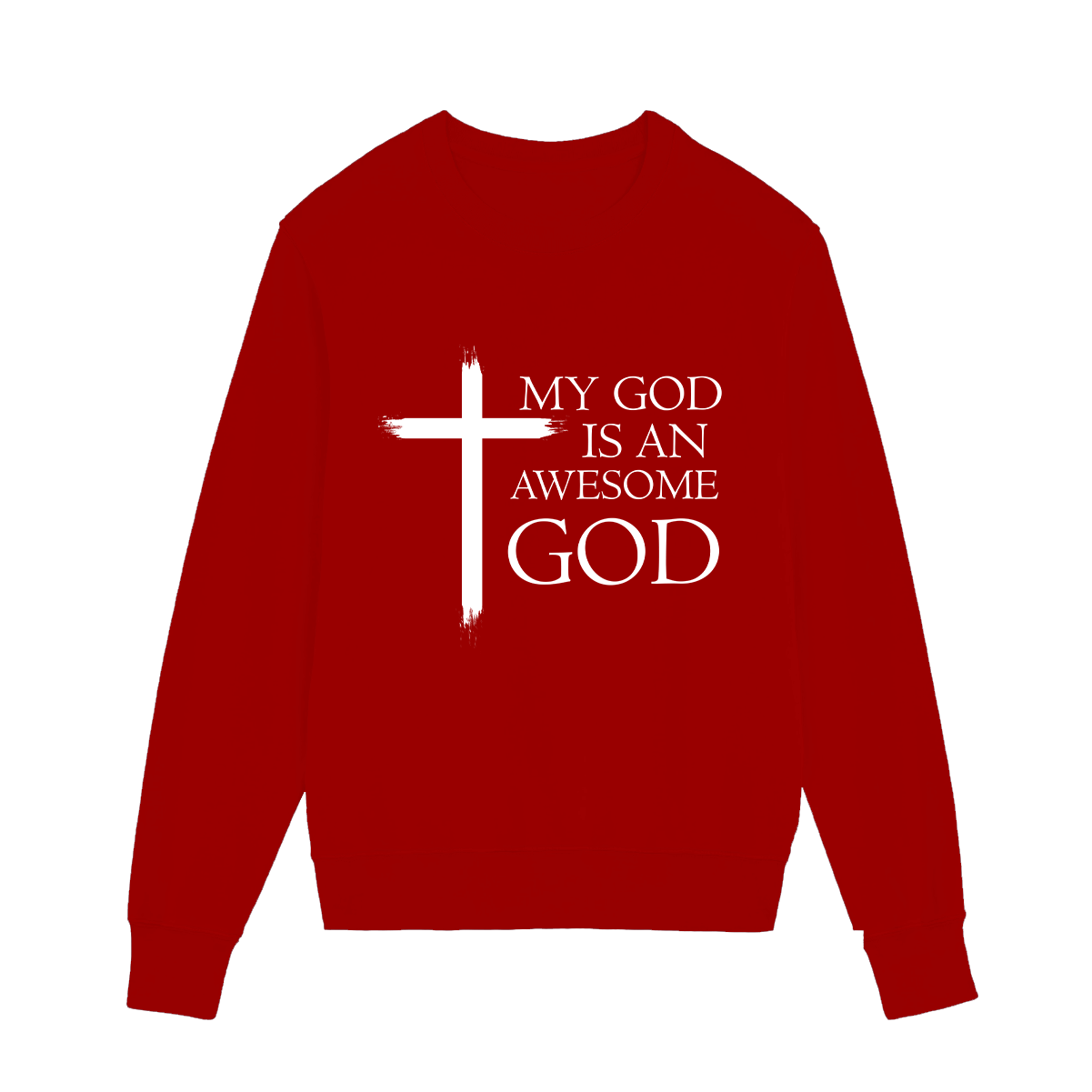 My God is an Awesome GOD Sweatshirt (Youth Collection)
