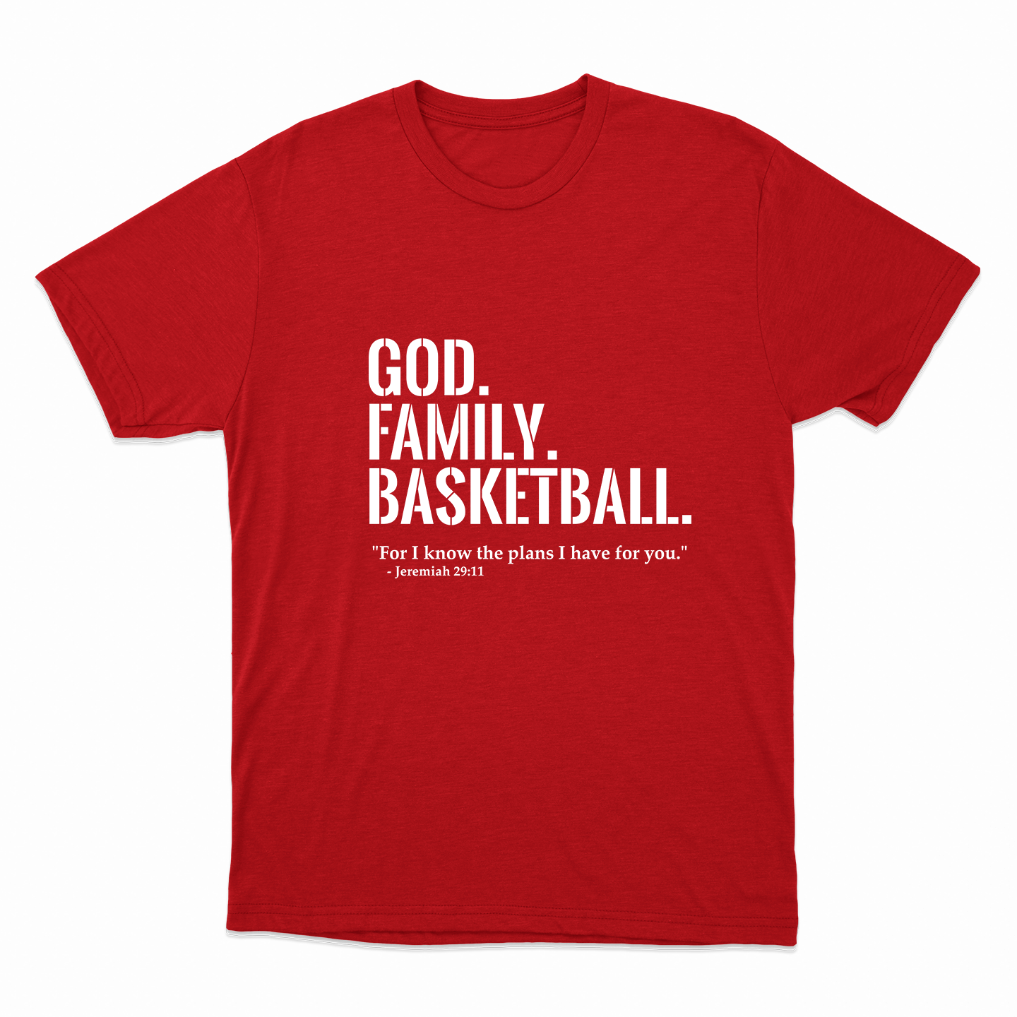 God. Family. Basketball. T-Shirt (Youth Collection)