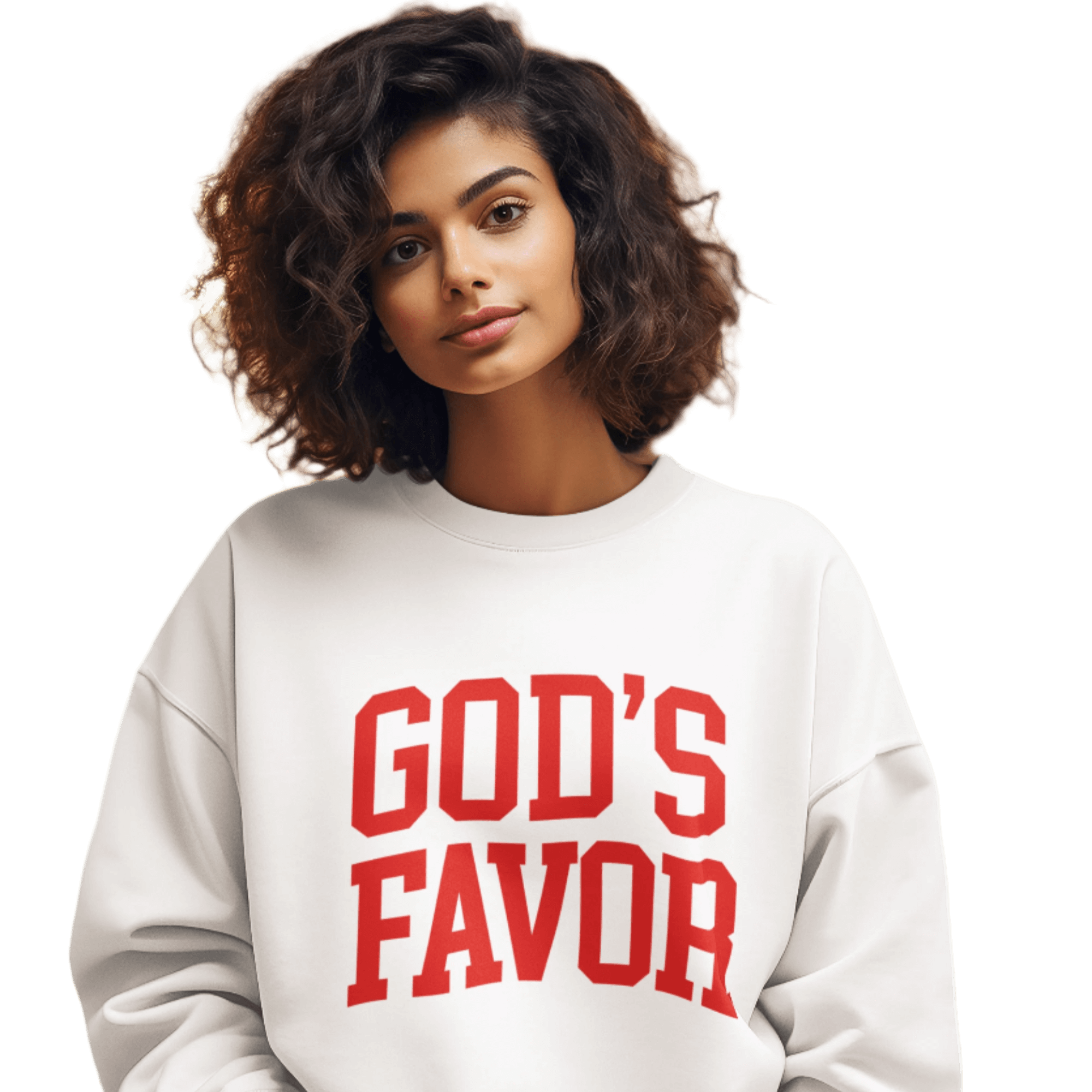 God's Favor Sweatshirt (Greek Collection)