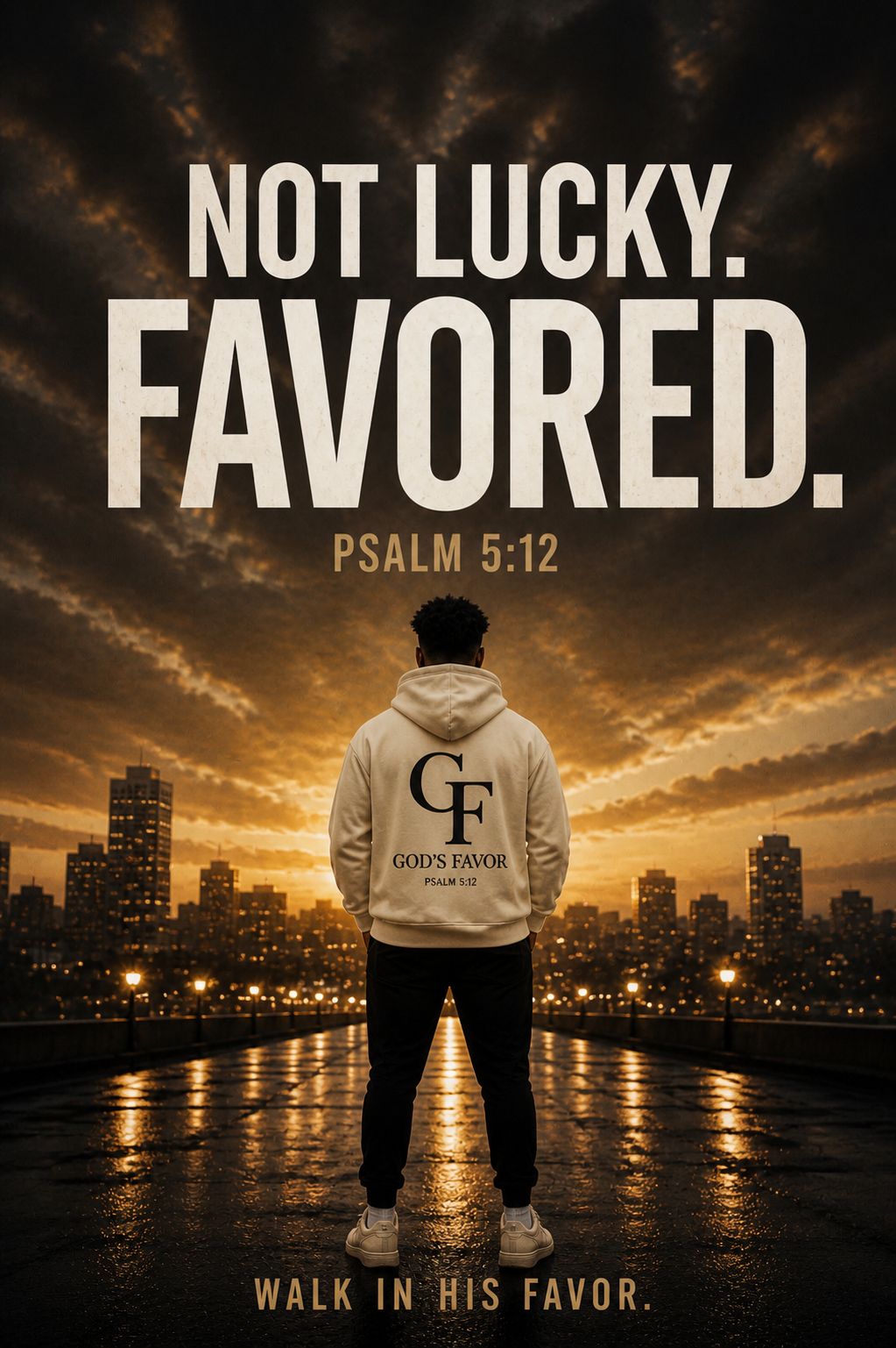 “NOT LUCKY. FAVORED.™ Hoodie”