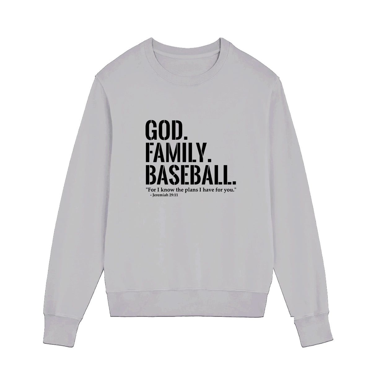 God. Family. Baseball. Sweatshirt (Youth Collection)