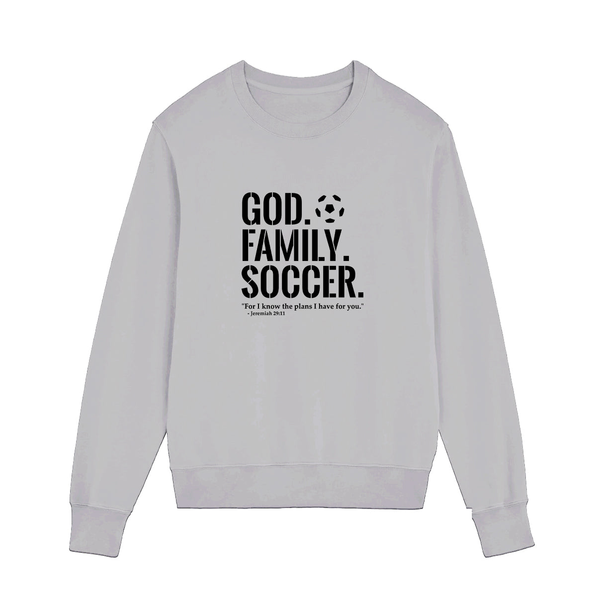 God. Family. Soccer. Sweatshirt (Youth Collection)