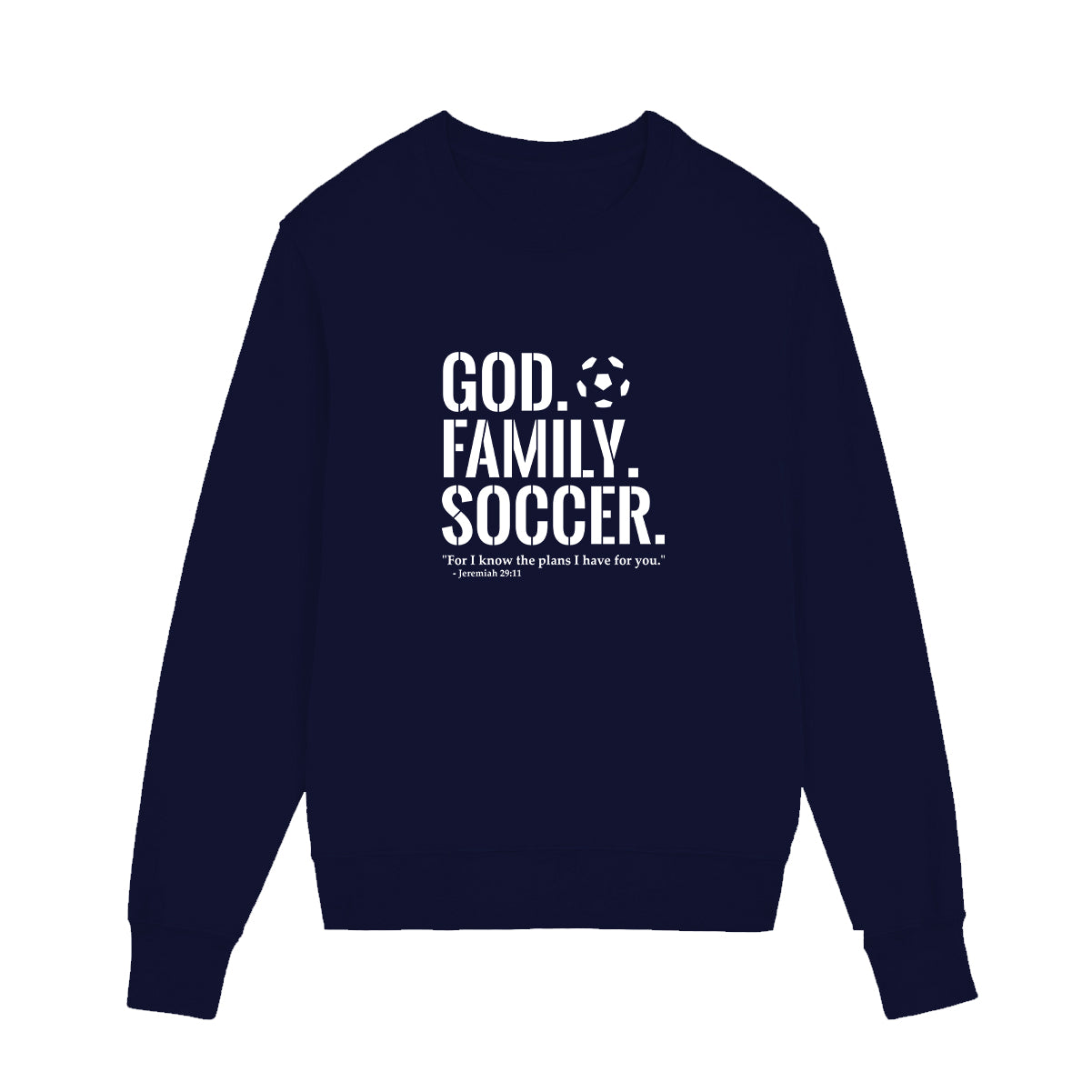 God. Family. Soccer. Sweatshirt (Youth Collection)
