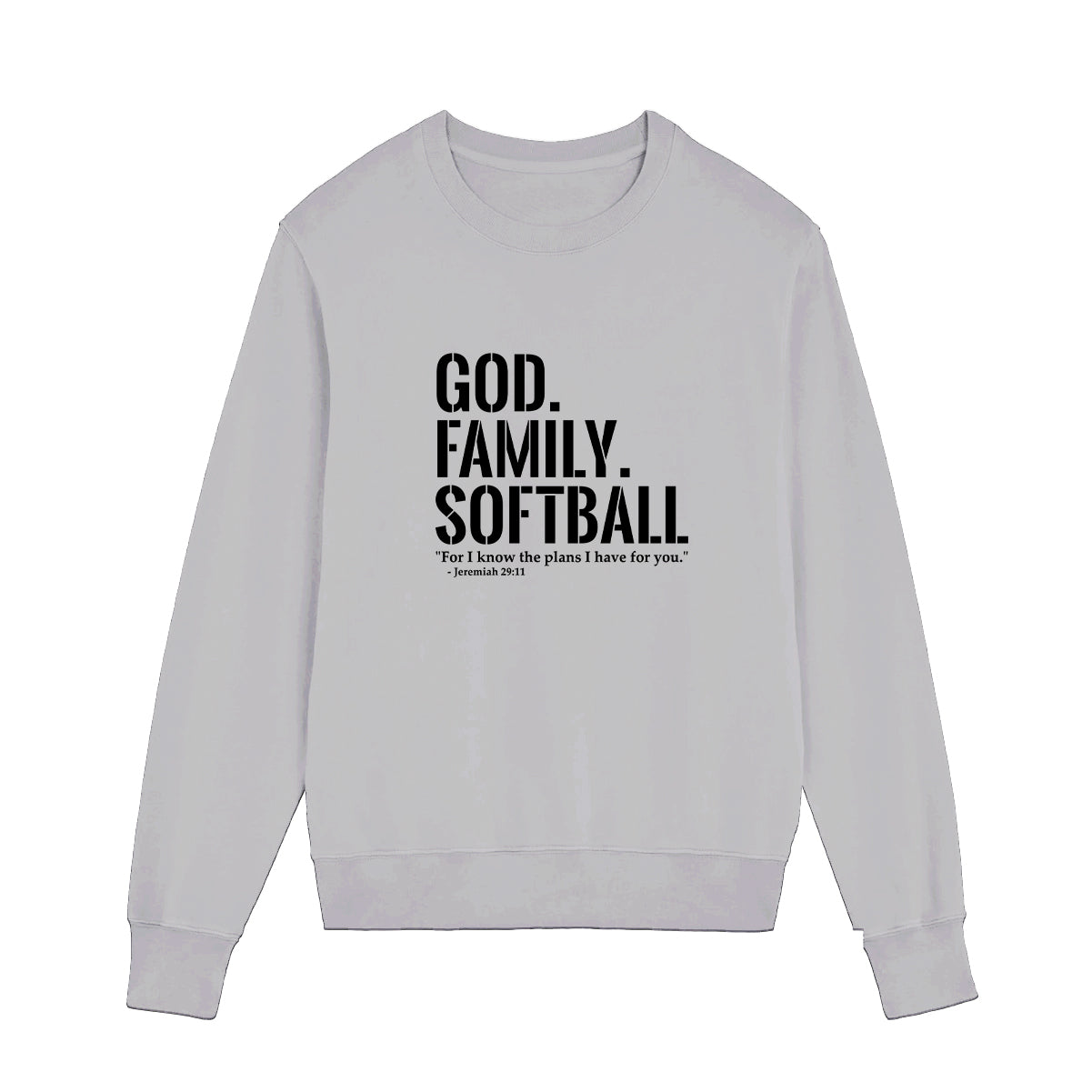 God. Family. Softball. Sweatshirt (Youth Collection)