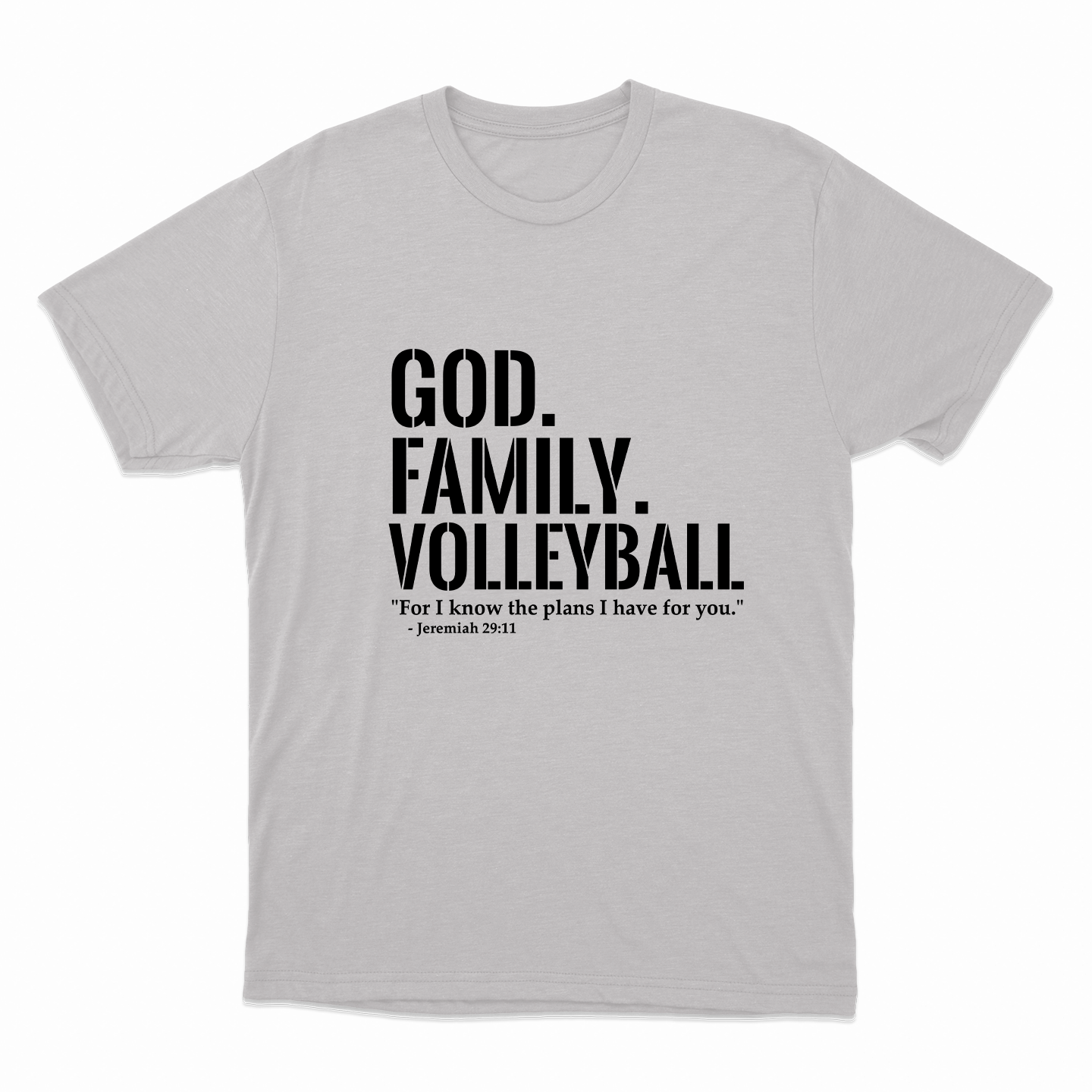 God. Family. Volleyball. T-Shirt (Youth Collection)