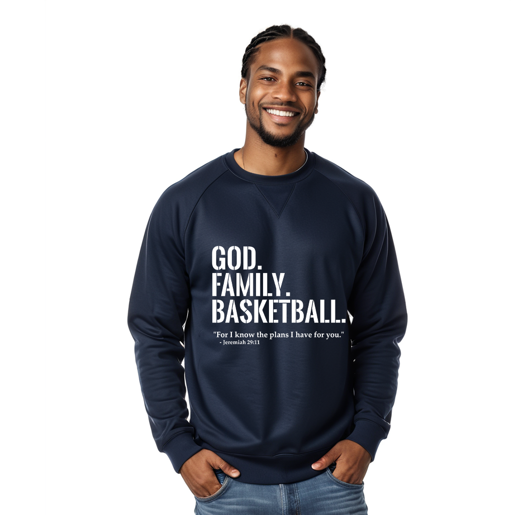 God. Family. Basketball. Sweatshirt (Youth Collection)
